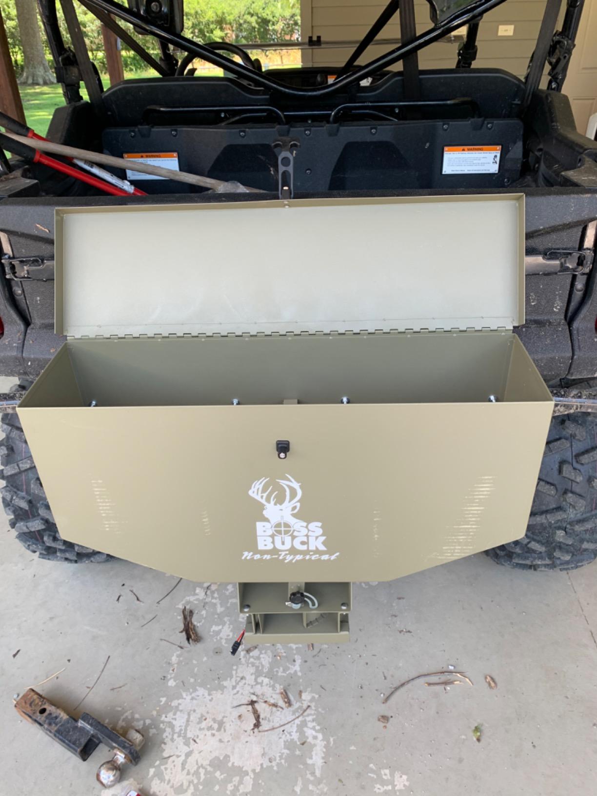 Boss Buck ATV Seeder Spreader with Wireless Control, 80 lb Capacity customer photo 1