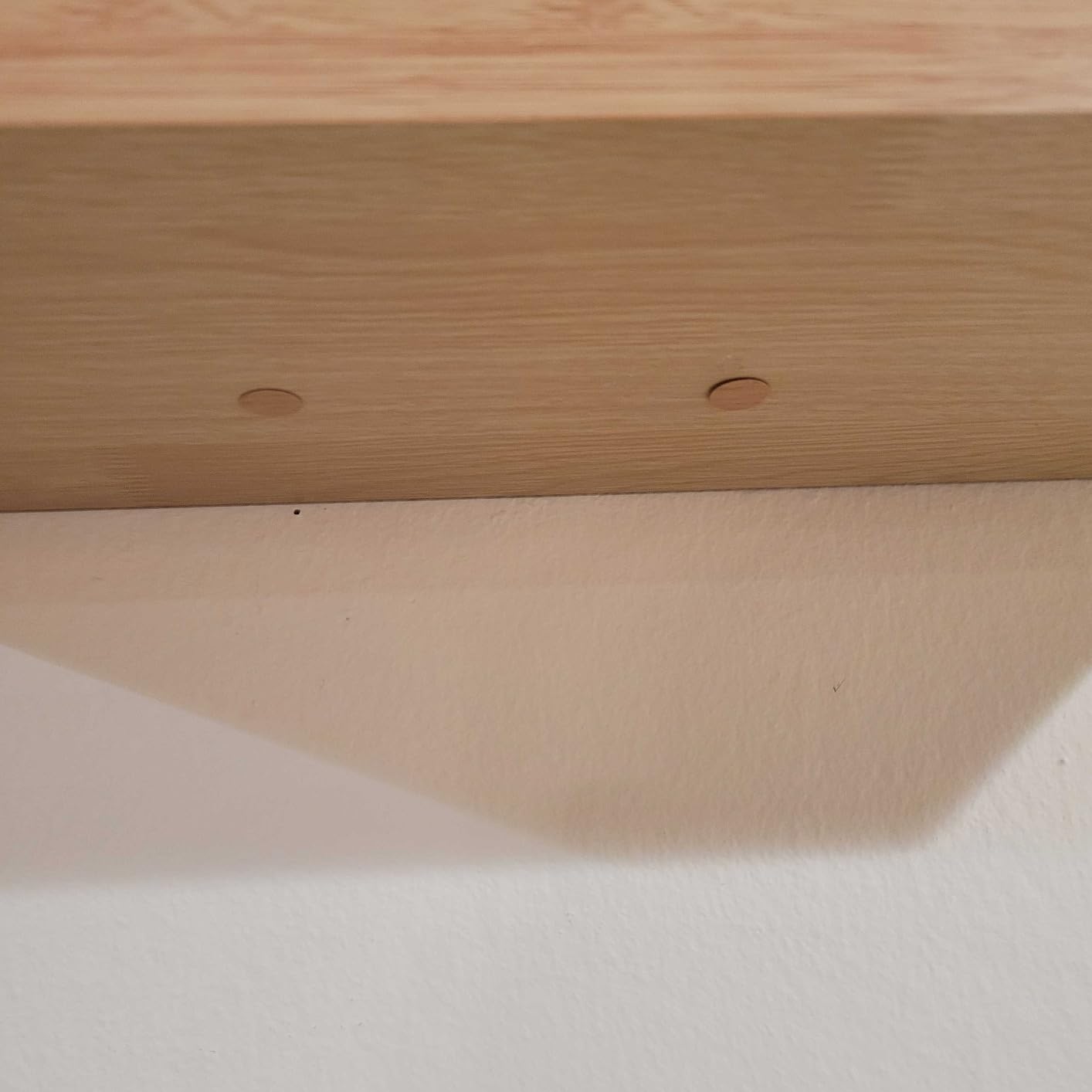 Sorbus 16 Inch Floating Shelves for Wall (3 Pack, Mahogany) customer photo 2
