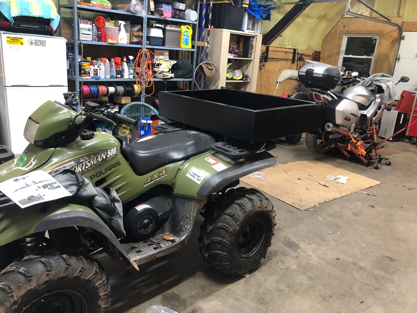 GTW EZGO TXT (96-Up) Steel Cargo Box Kit customer photo 1