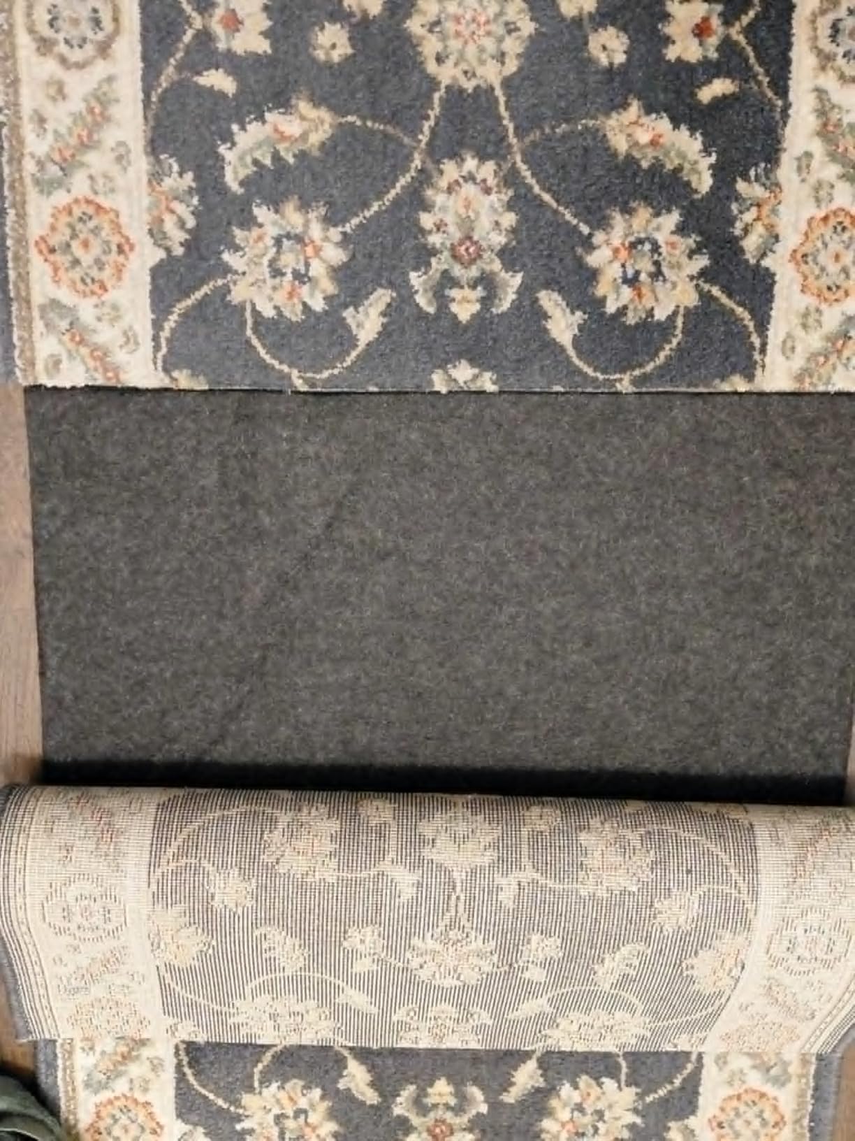 GORILLA GRIP Felt Rug Pad for Hardwood Floors with Rubber Backing, 2x8 FT customer photo 1