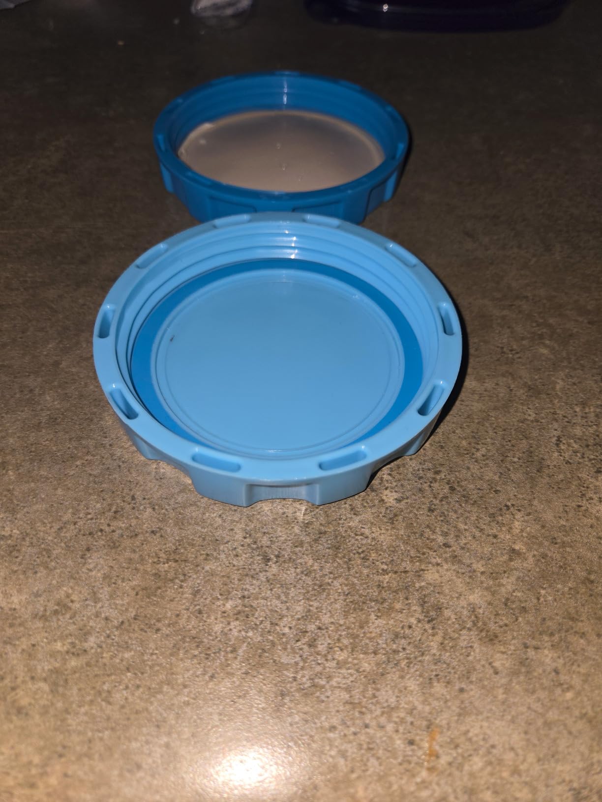 WaterBrick International WaterBrick Water Storage Containers for Emergency Water Storage | 4-Pack of Stackable 3.5 Gallon Water Container Bricks | Food-Grade HDPE Plastic | BPA-Free | STD Blue customer photo 2