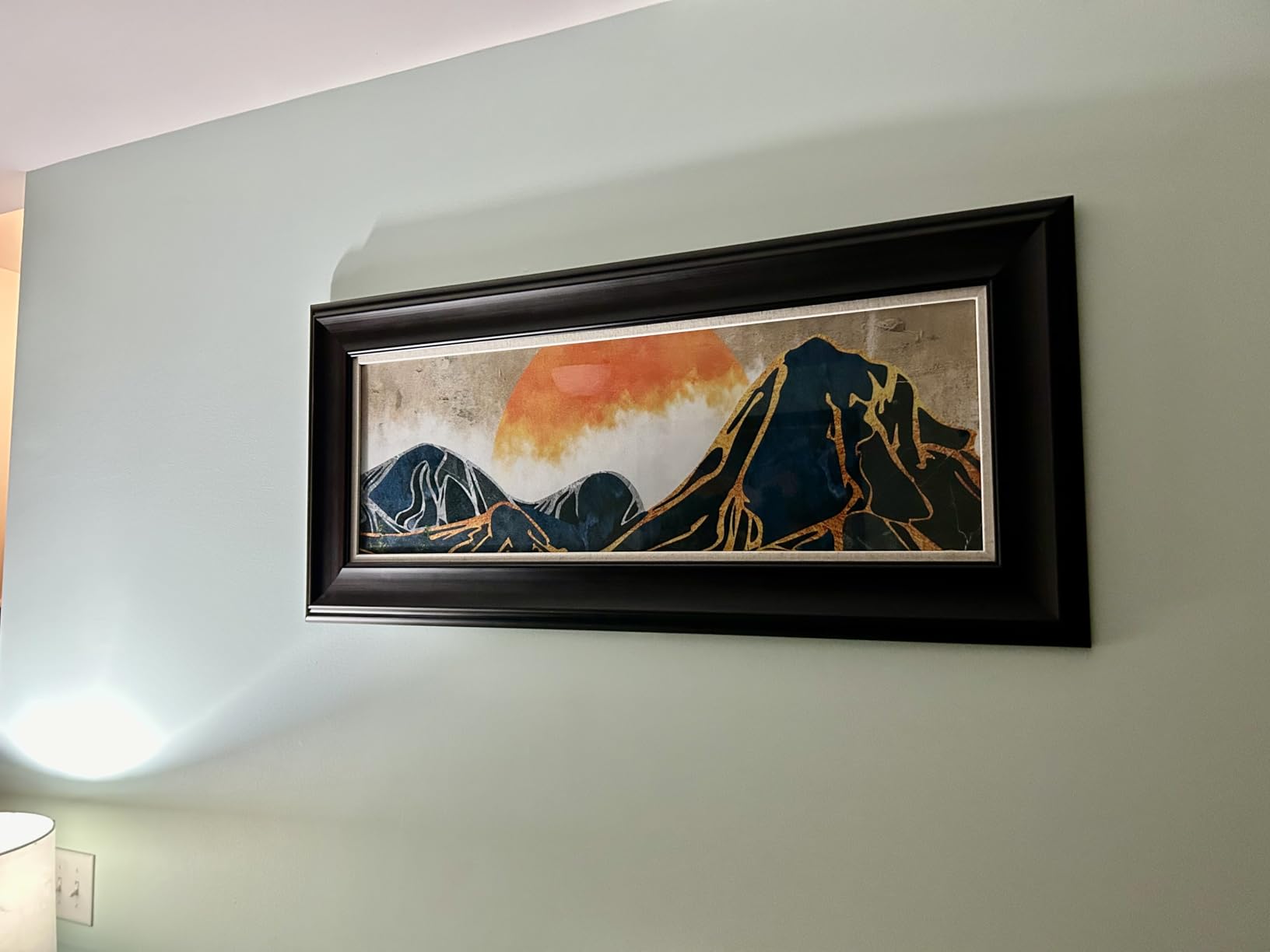 SENYYI Mountain Wall Hanging Tapestry - Forest Trees Art, Sunset, Road in Nature Landscape Home Decor for Room (51.2 x 59.1 inches) customer photo 2