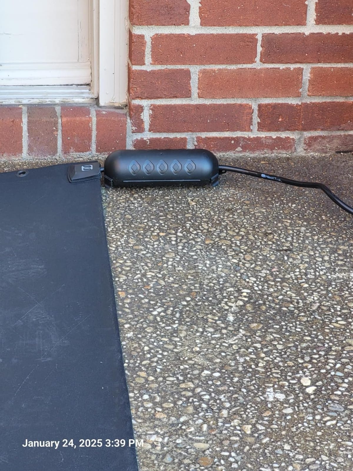 HeatTrak Heated Snow Melting Mats for Entrances - Heated Outdoor Mats - Trusted Snow and Ice Melt Products - Includes GFCI Power Cord - No-Slip Heating Entrance Mat (40