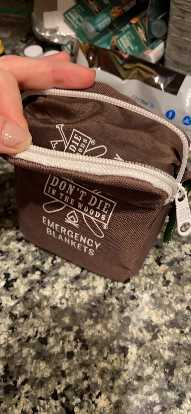 Don’t Die in The Woods – World’s Toughest Emergency Blankets [Camo] customer photo 1