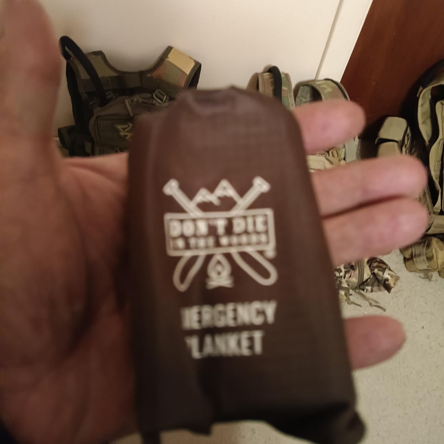 Don’t Die in The Woods – World’s Toughest Emergency Blankets [Camo] customer photo 2