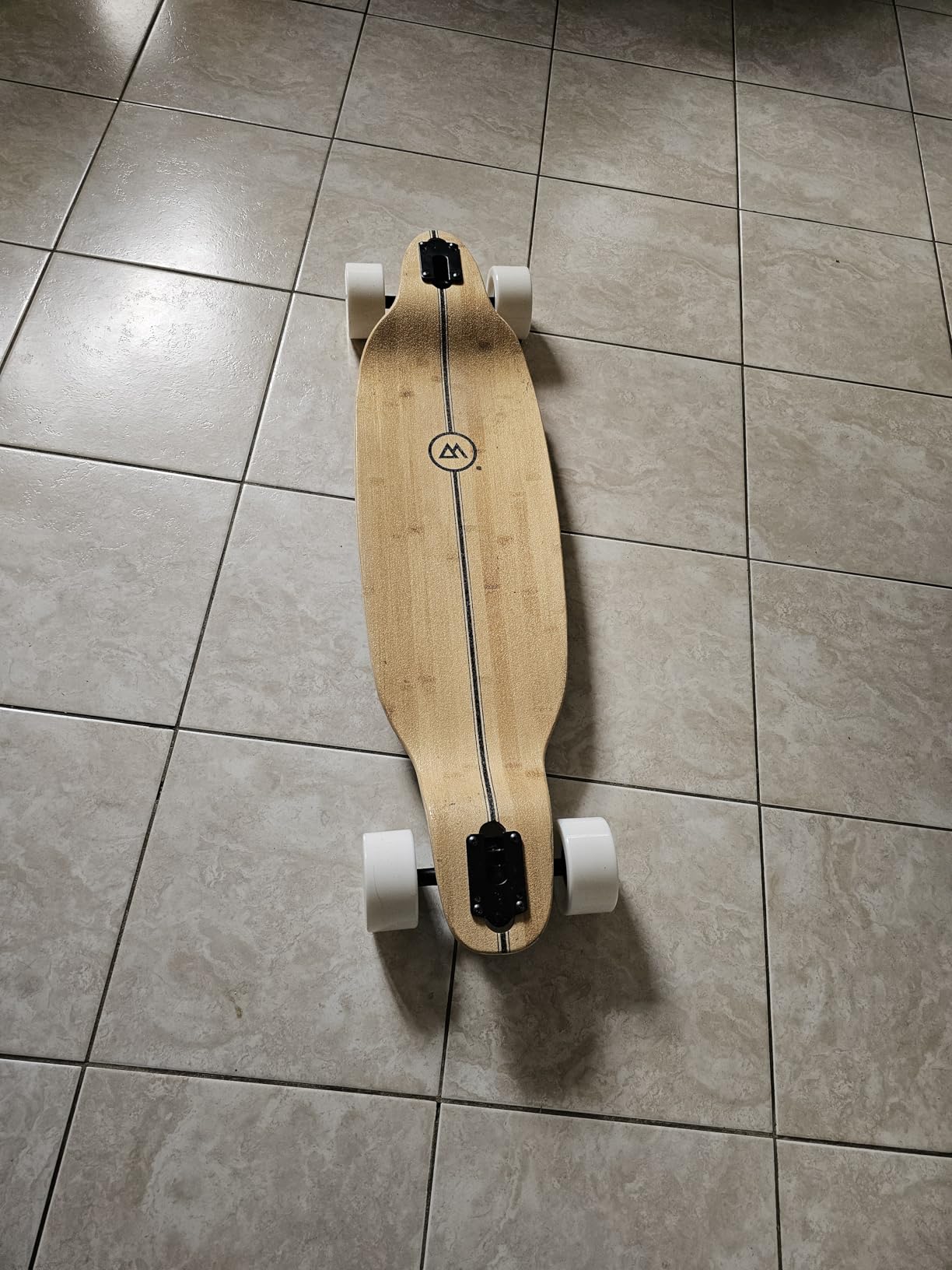 Magneto Longboards Bamboo Longboards for Cruising, Carving, Free-Style, Downhill and Dancing (Bamboo Drop & Fiberglass Through Longboard) customer photo 1