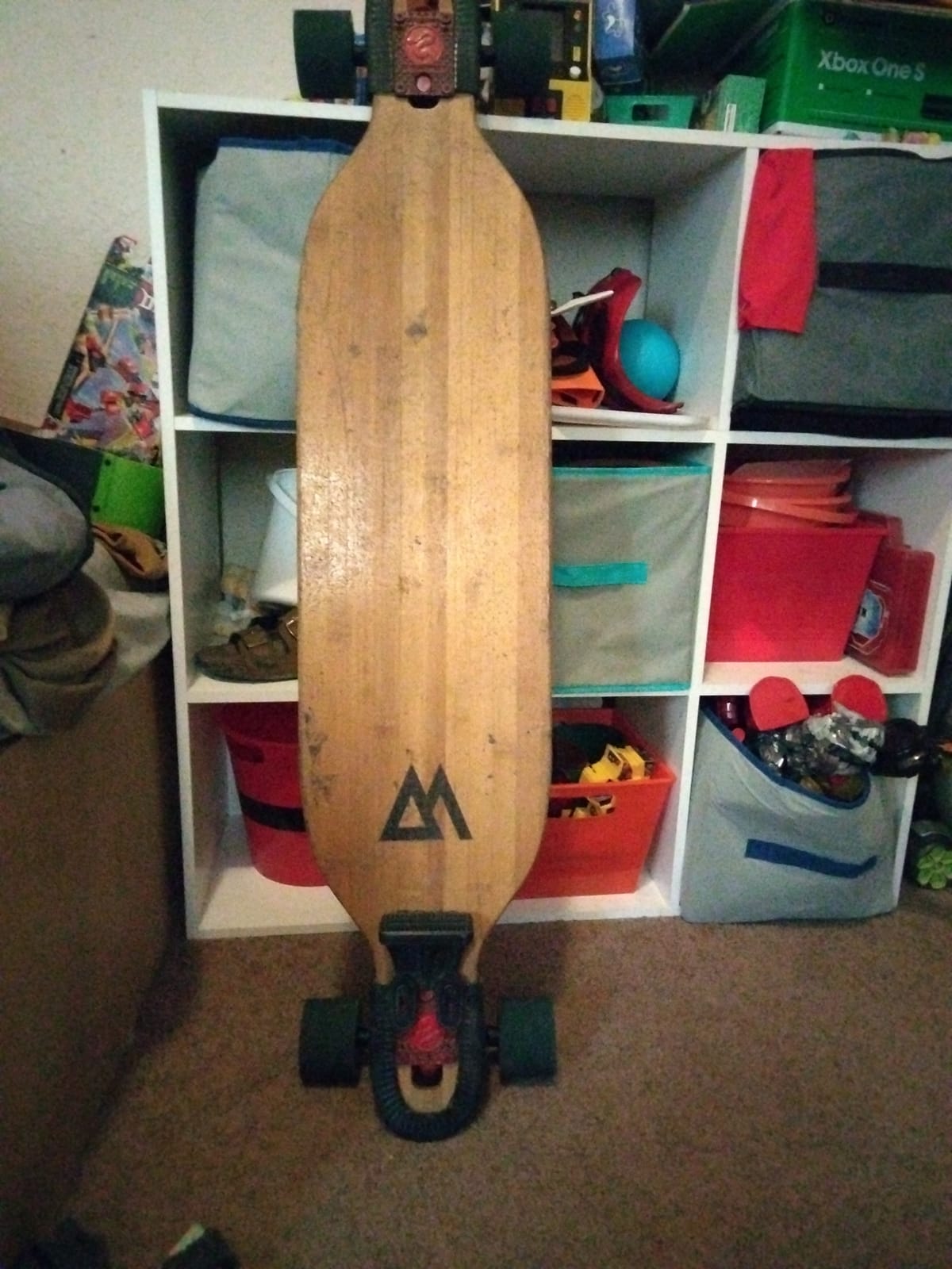 Magneto Longboards Bamboo Longboards for Cruising, Carving, Free-Style, Downhill and Dancing (Bamboo Drop & Fiberglass Through Longboard) customer photo 2
