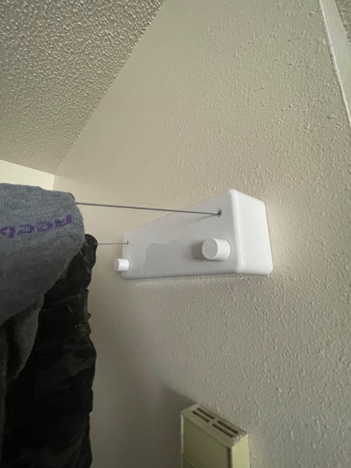 BESy Retractable Double Clothesline Laundry Indoor Washing Clothes Line customer photo 1