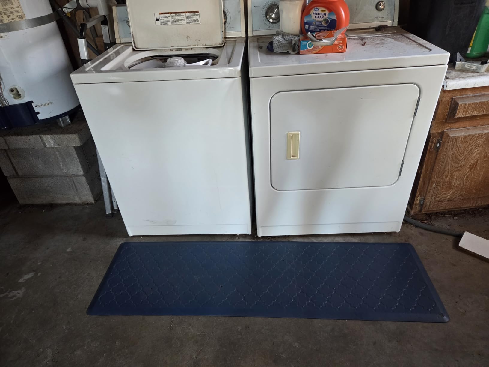 WISELIFE Kitchen Mat Cushioned Anti Fatigue Floor Mat,17.3