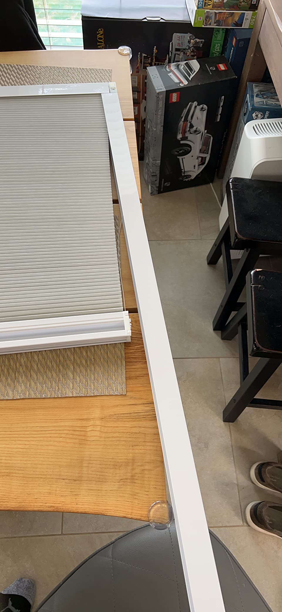 Tipiace Custom Blackout Skylight Window Cellular Shades (White 93021A) customer photo 1