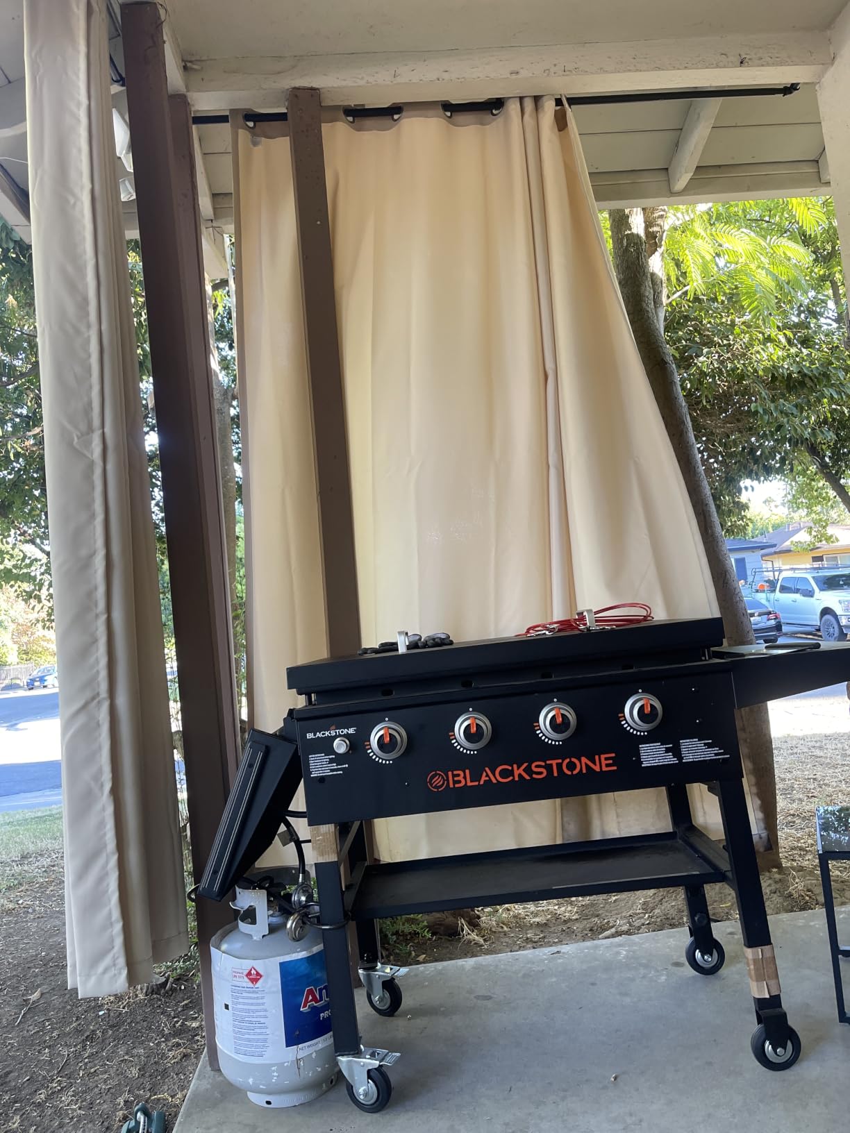 BONZER Waterproof Outdoor Curtains for Patio customer photo 1