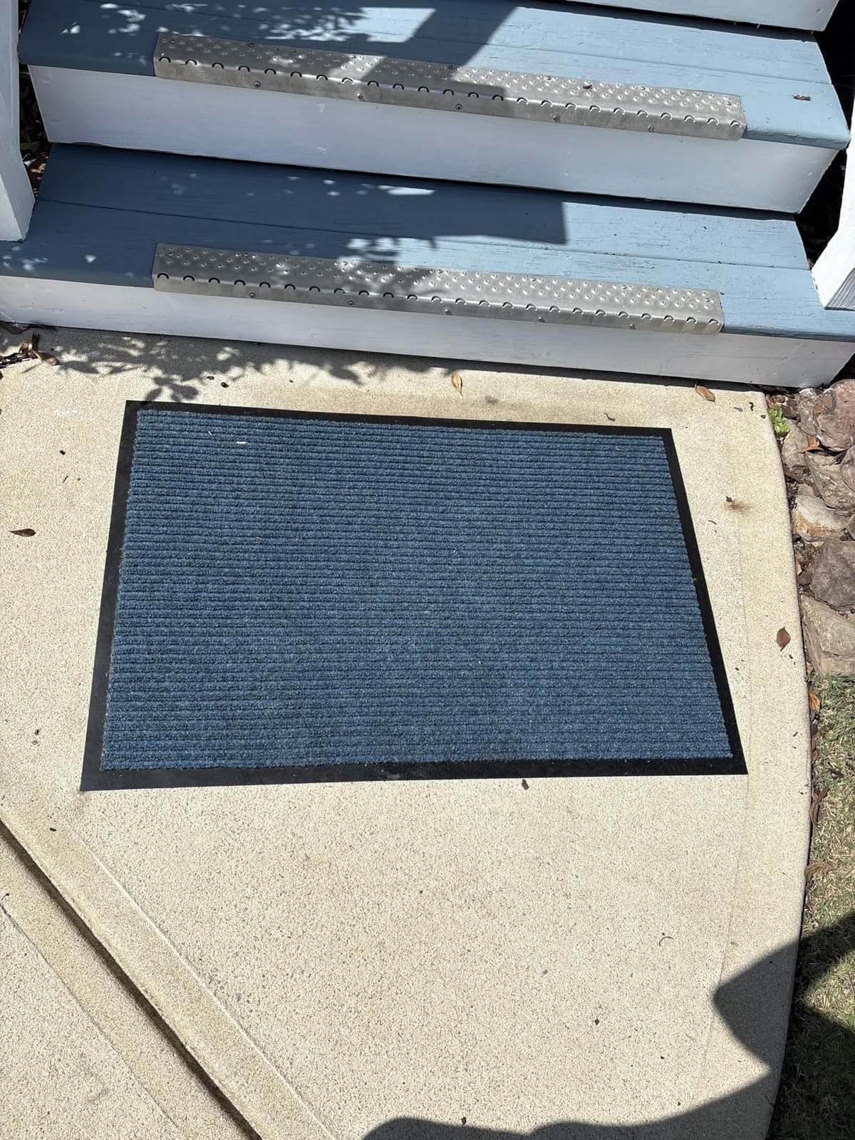 Consolidated Plastics Brush Dry Mat - Made in USA, Heavy-Duty Commercial DoorRug for Indoor/Outdoor Entryways, Non-Slip Backing for High-Traffic Areas (3' W x 6' L, Charcoal) customer photo 2