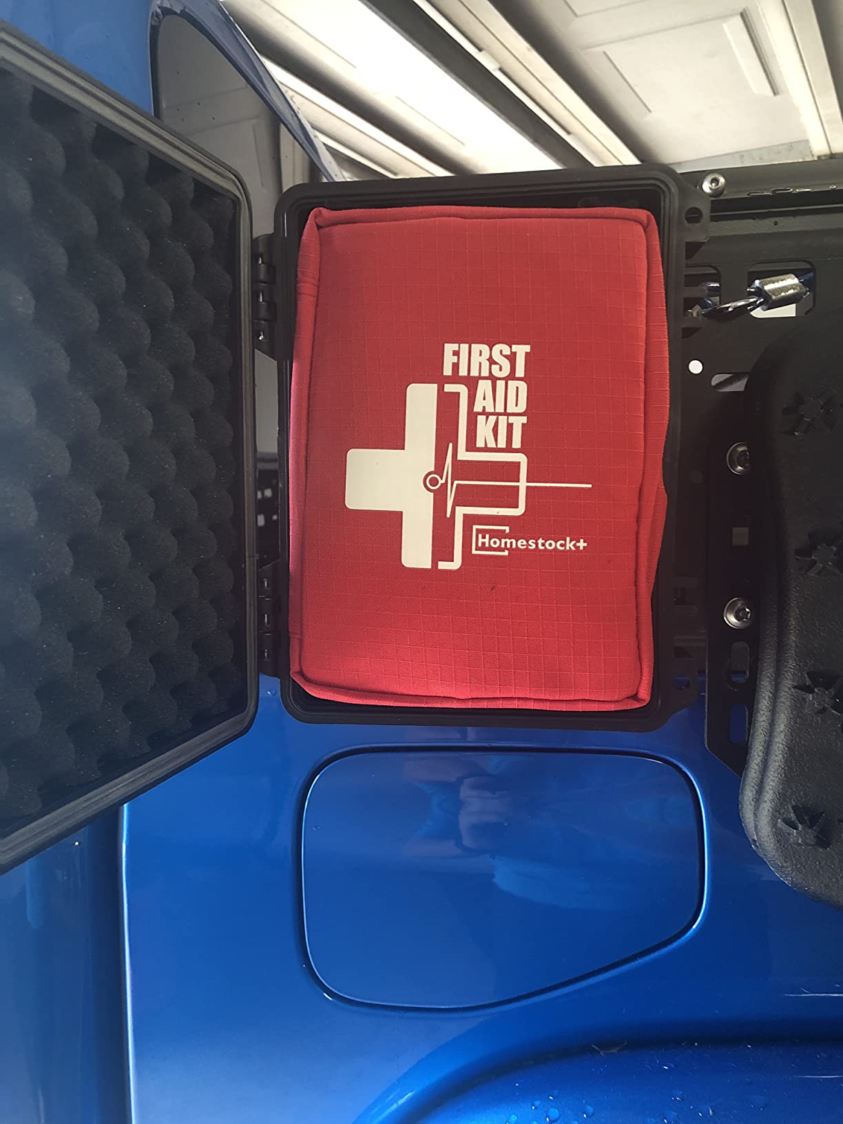 First Aid Kit, Professional Trauma First Aid Kit with Labelled Compartments Molle System for Car, Hiking, Backpacking, Camping, Traveling, and Cycling customer photo 1