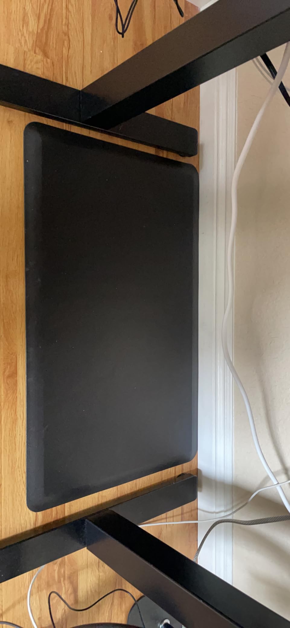24 x 60 Inch Extra Support Anti Fatigue Comfort Kitchen Mat, Waterproof Long Kitchen Runner, Non-Slip Standing Desk Mat, Commercial Pads for Offices, Home, Garages (Bordeaux Black, 24'' x 60'') customer photo 2