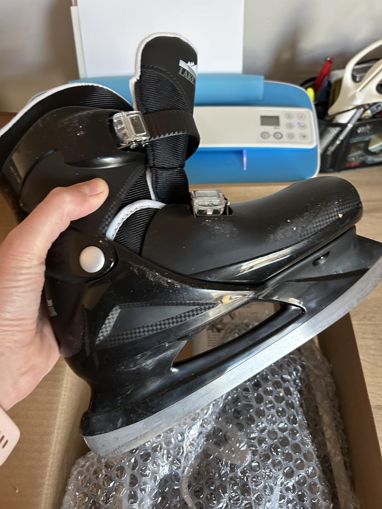 Lake Placid Boys Nitro 8.8 Adjustable Ice Skates customer photo 1