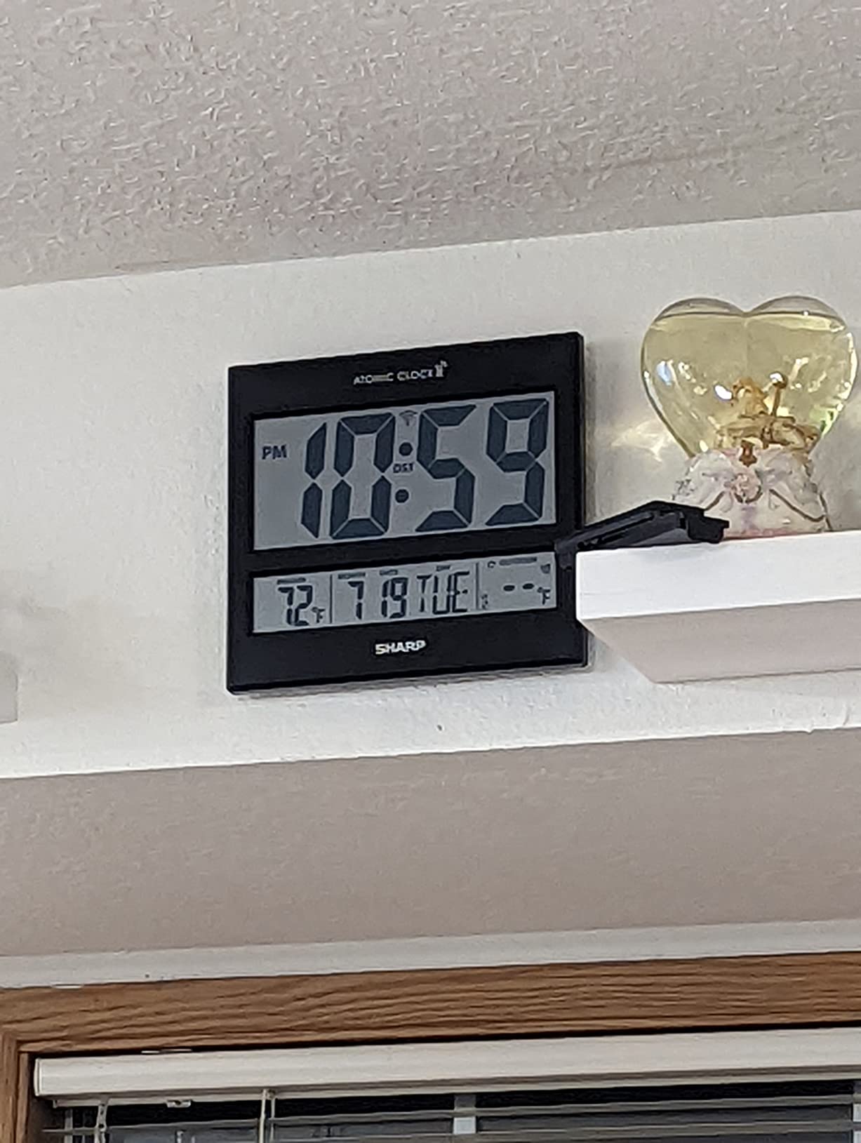 Sharp Atomic Digital Wall Clock, 3