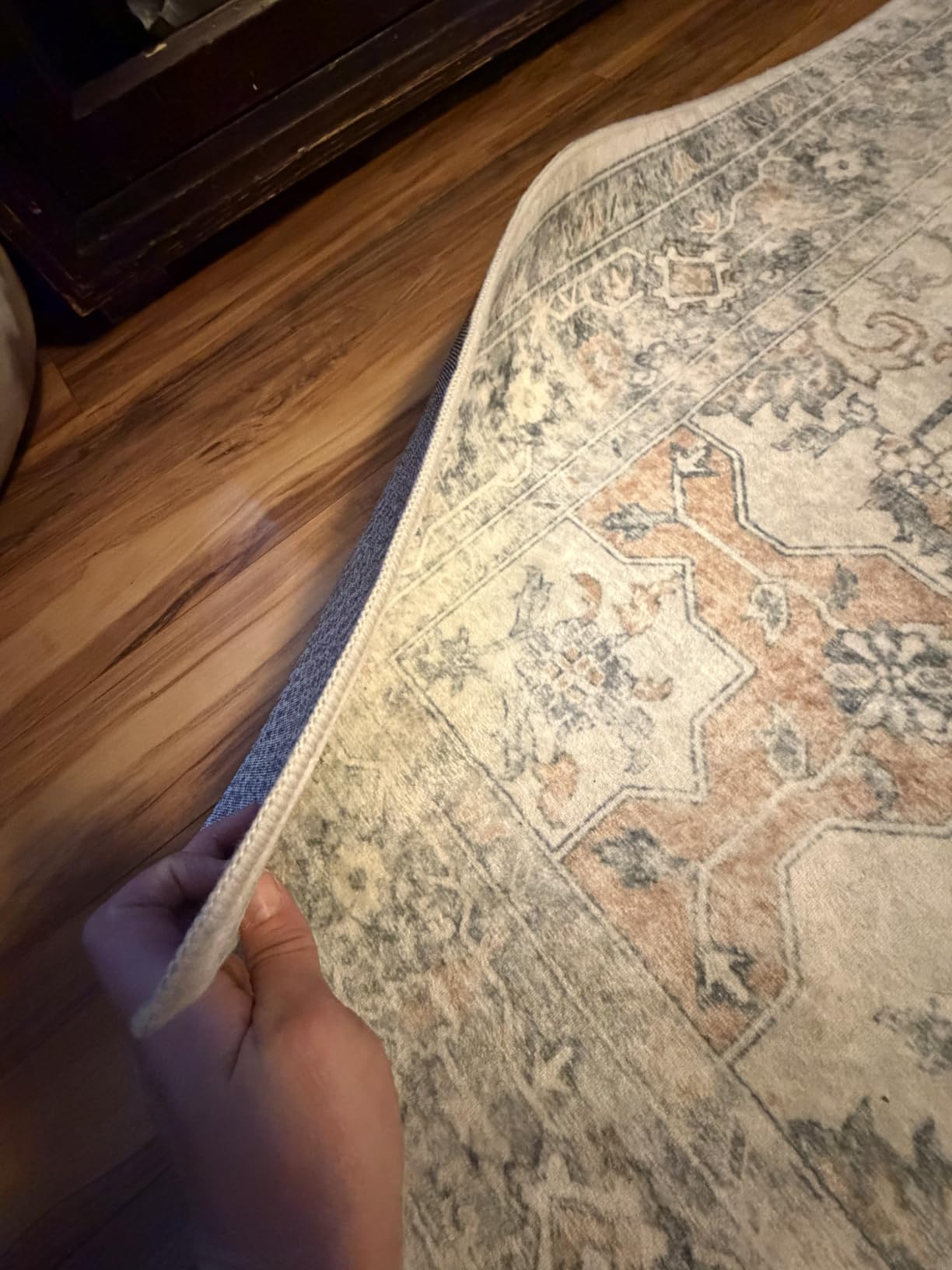 BAGAIL Non-Slip Rug Pad Gripper 2x3 ft for Area Rugs and Hardwood Floors customer photo 2