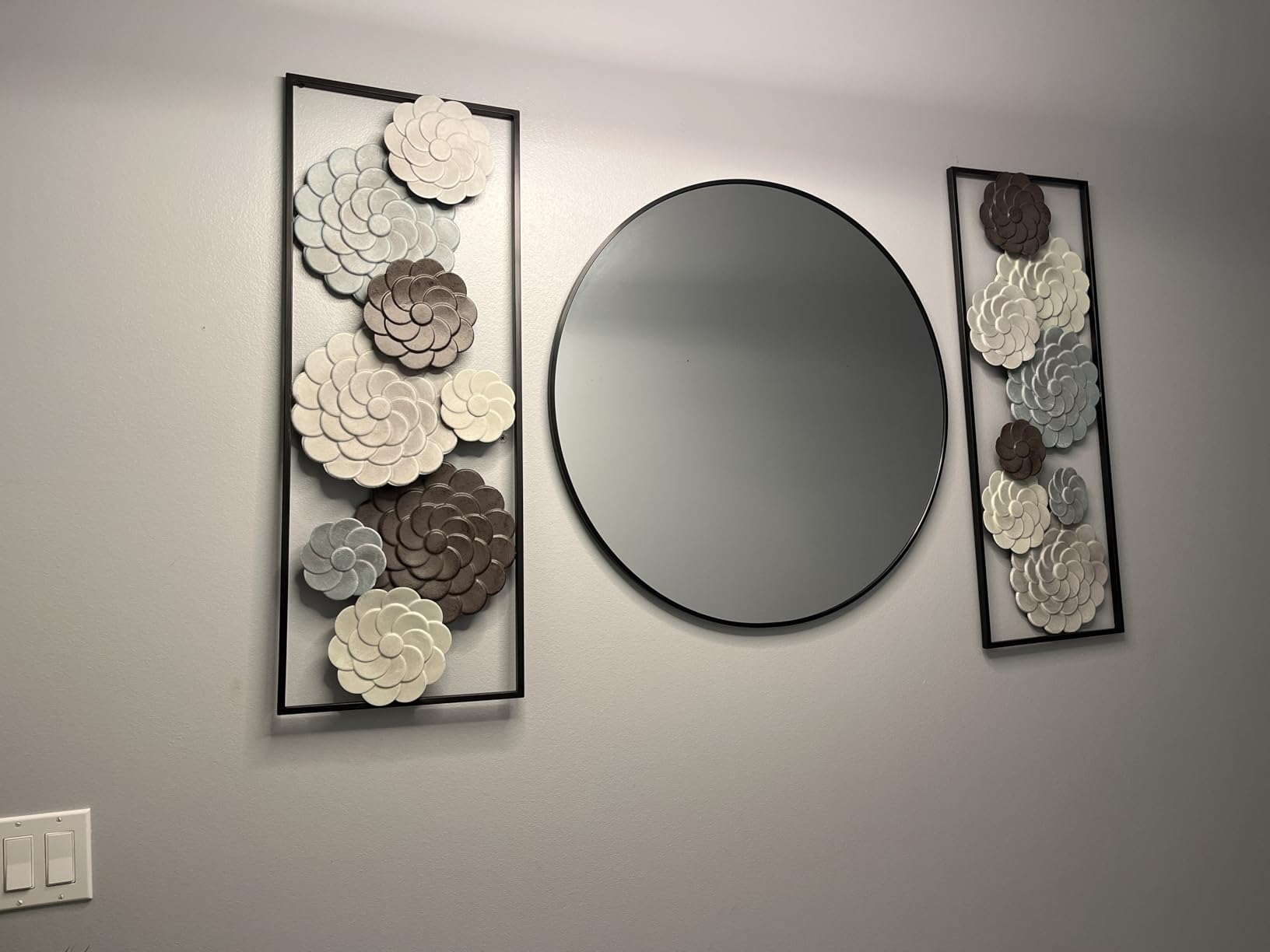 Oakrain 2 PCS Metal Wall Art - 35.4