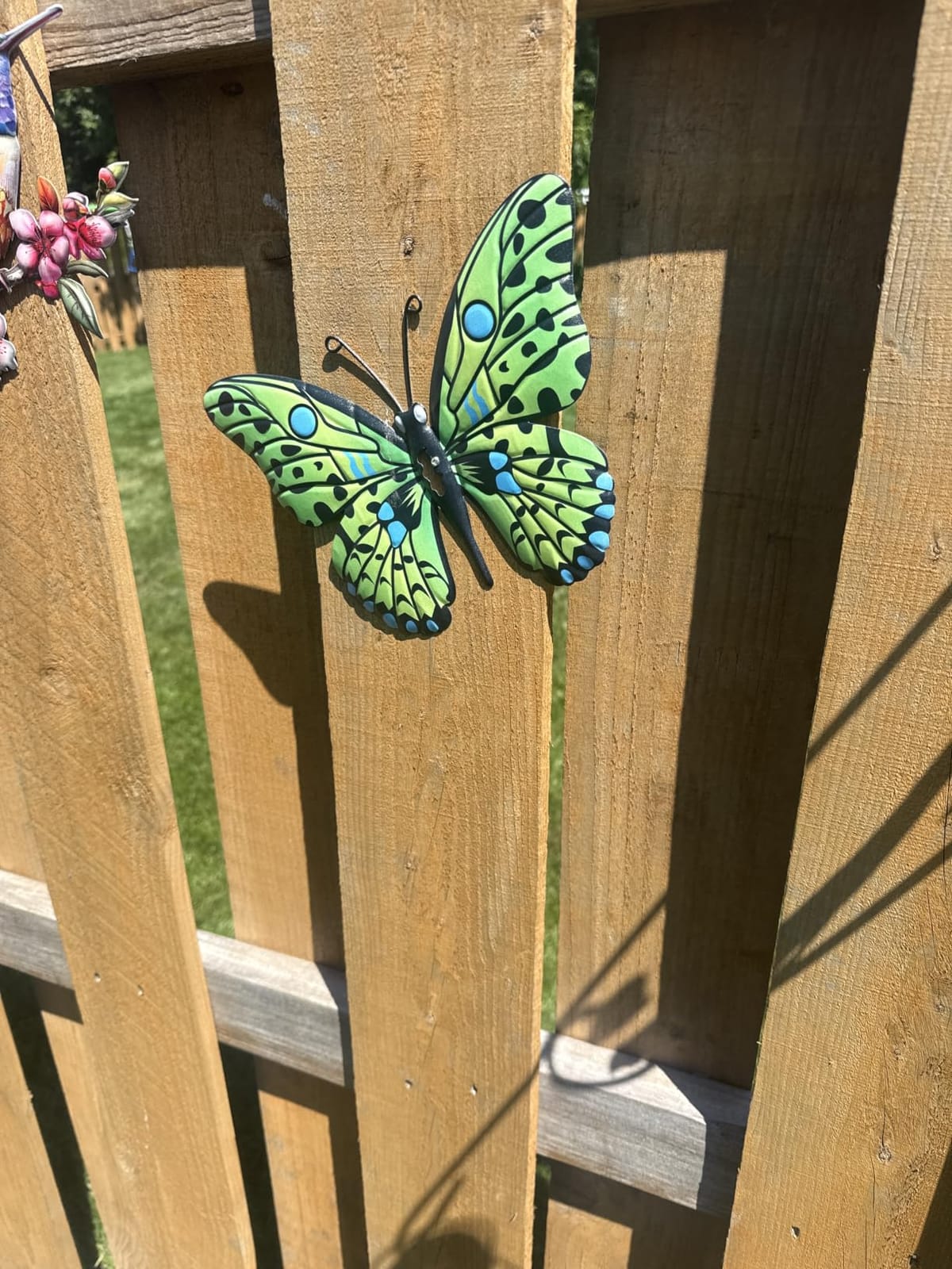 Metal Butterfly Wall Decor - 9.6