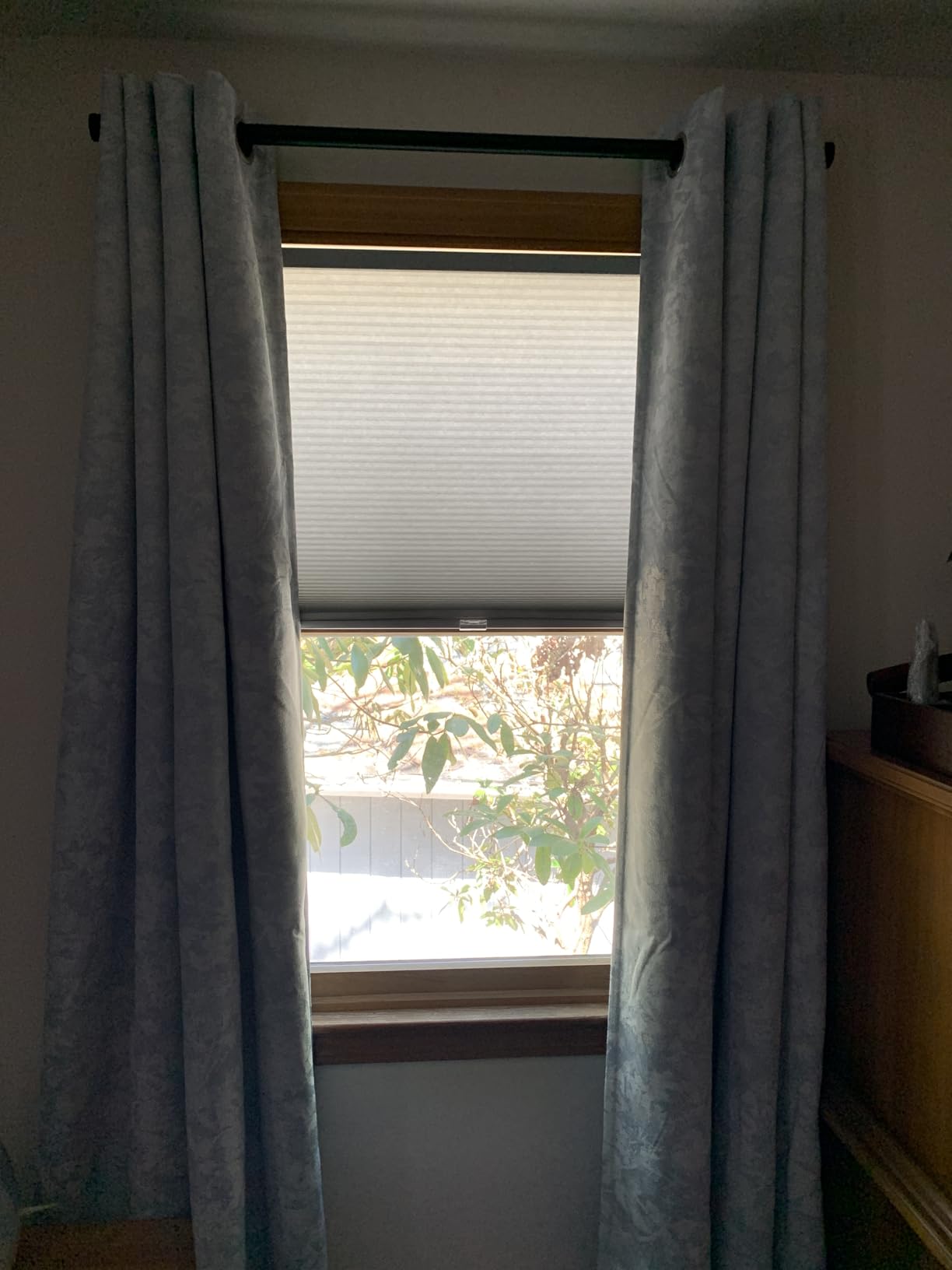 LazBlinds Cordless Cellular Shades, 33'' W x 64'' H, White customer photo 2
