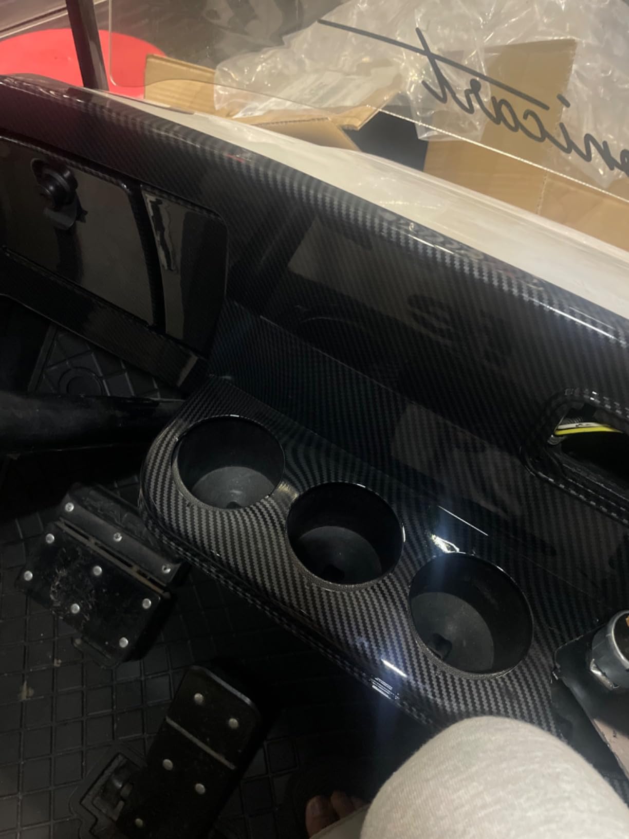 HECASA Golf Cart Dash Compatible with Medalist/TXT Carbon Fiber Style customer photo 1