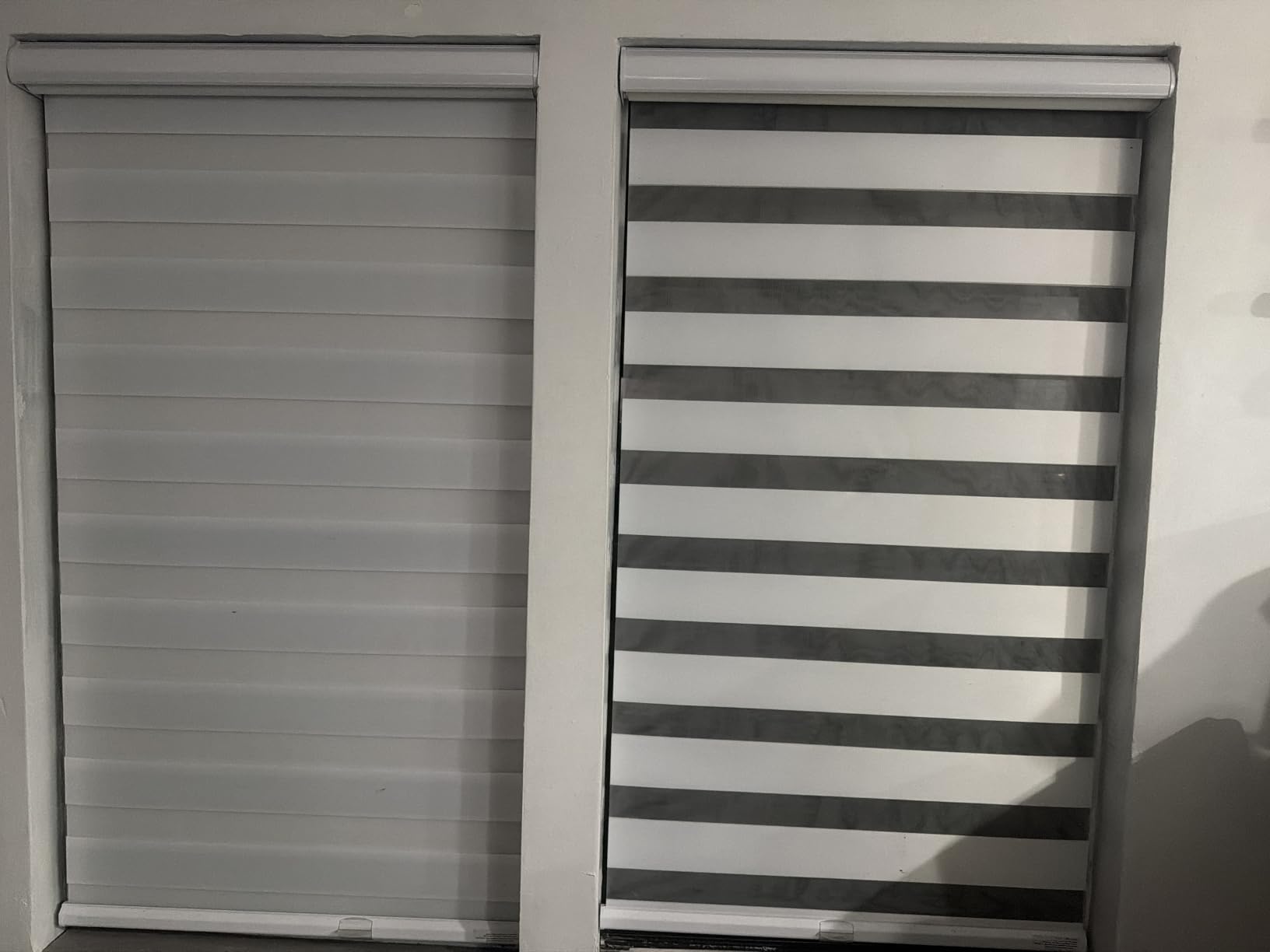 Persilux Zebra Roller Shades for Windows, Privacy Roller Blinds for Windows (70