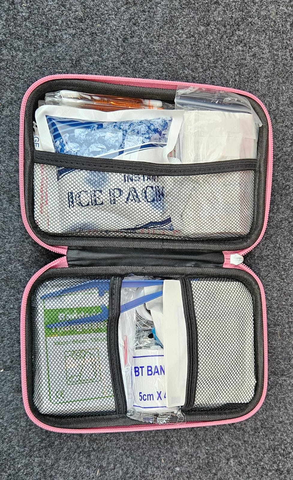 First Aid Kit 276PCS Car Home Camping Essentials Red Emergency Kit AMORNING customer photo 2