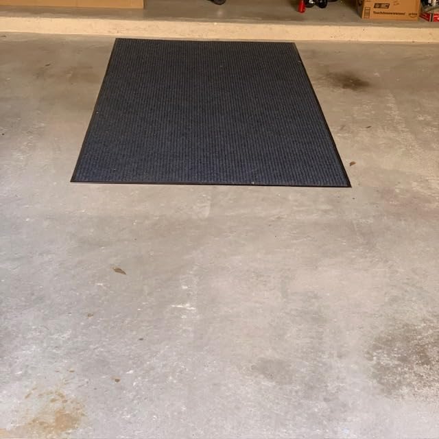 100pointONE Durable Front Door Mat, Heavy Duty Indoor Outdoor Doormat, 48” x 36” Low Profile Outdoor Mats for Home Entrance, Stain and Fade Resistant Shoe Scraper Mat, Ideal for High Traffic Area customer photo 1