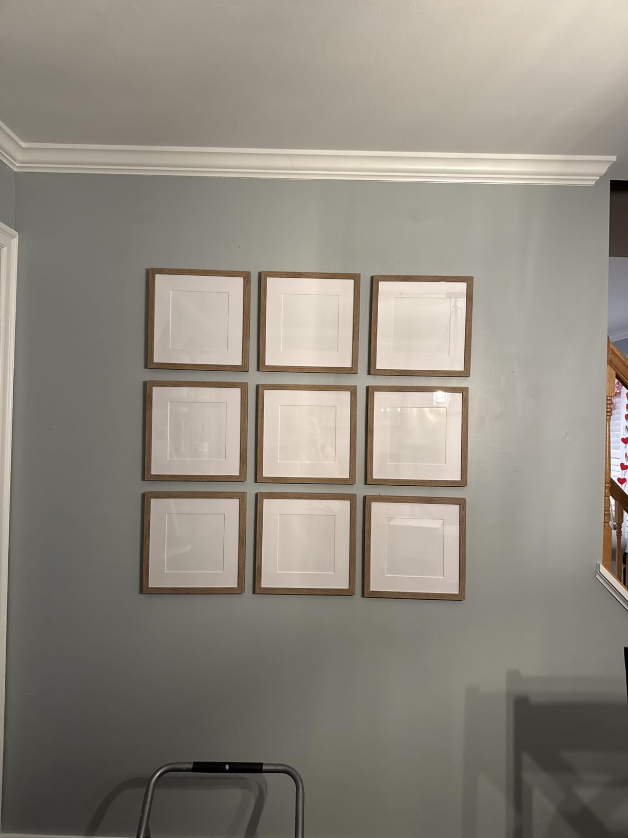 Sheffield Home 9 Piece Gallery Wall Frame Set, 11x14 Inch, Dark Oak customer photo 1