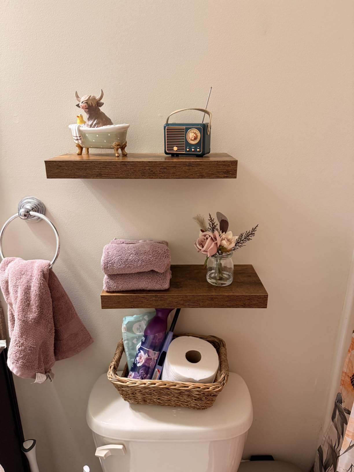 QEEIG Floating Shelves for Wall 47.2