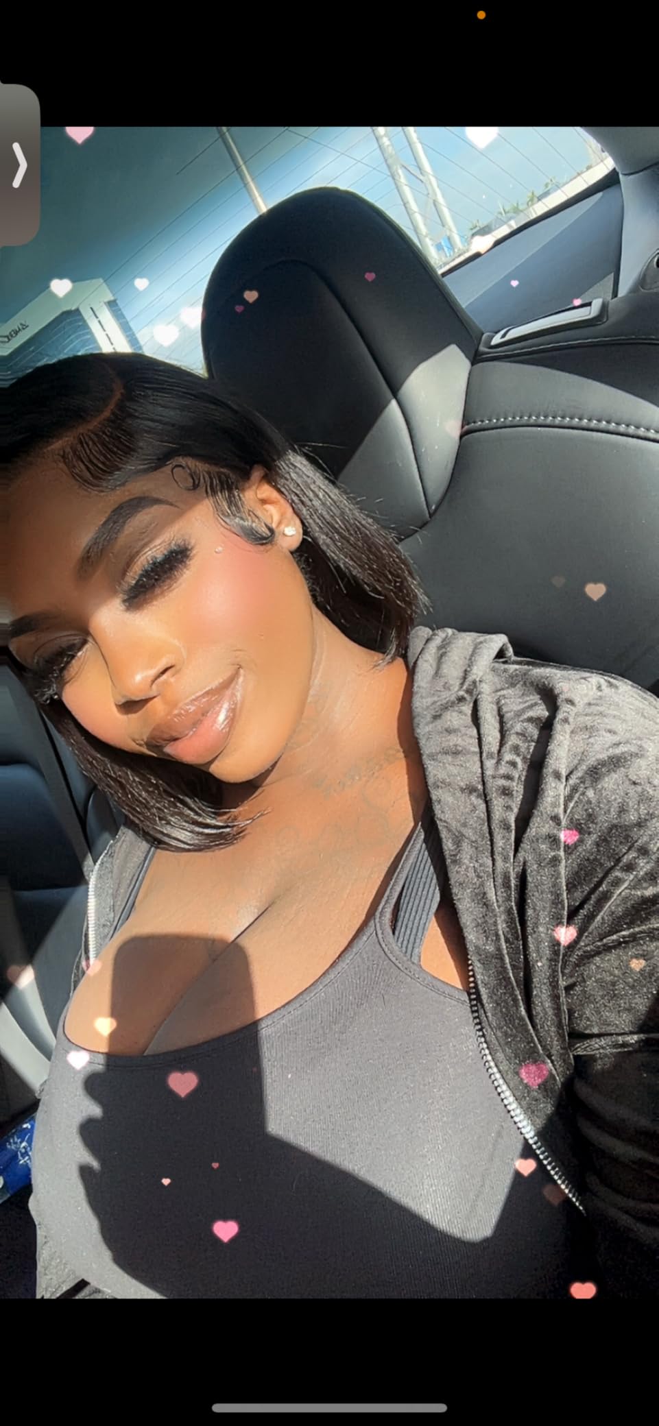 Bob Wig Human Hair 13x6 HD Lace Front Wigs Human Hair 180% Density Straight Lace Front Bob Wigs for Black Women Pre Plucked Pre Cut 100% Brazilian Virgin Real Hair Glueless Wigs Black Color 12 Inch customer photo 2