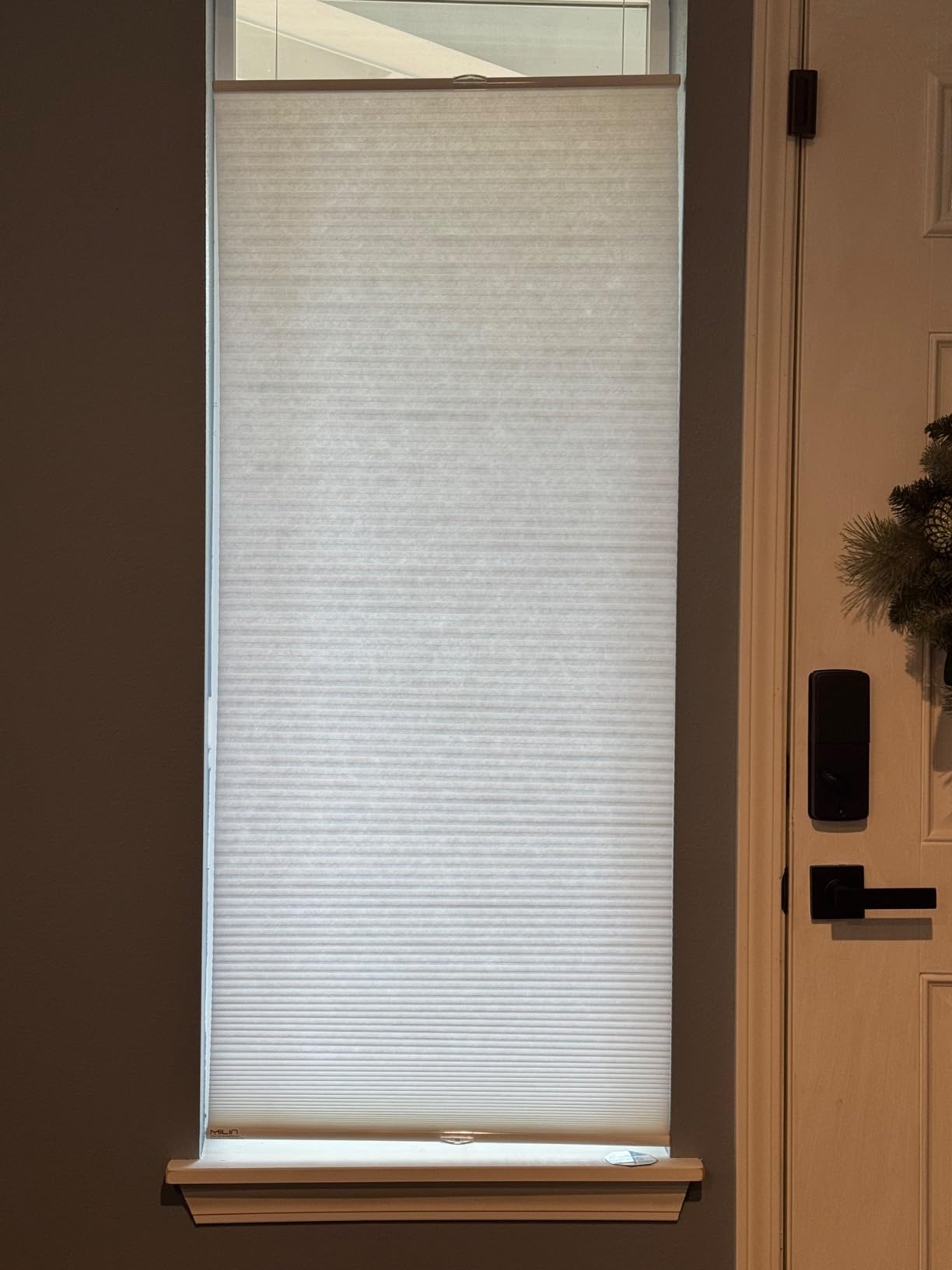 MiLin No Drill Top Down Bottom Up Cellular Shades Cordless No Tools Blinds customer photo 2