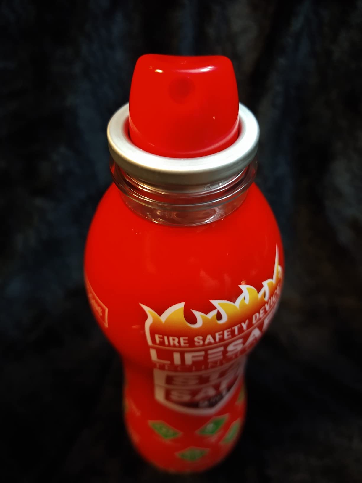LifeSafe Technologies StaySafe All-in-1 Portable Fire Extinguisher, Compact Fire Spray Easy to use on 10 Types of Fires, Non-Toxic & Eco-Friendly customer photo 2