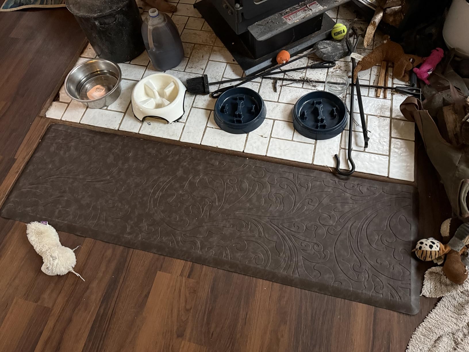 Kitchen Mat Cushioned Anti-Fatigue Comfort Standing Mat Rug for Home,Office customer photo 1
