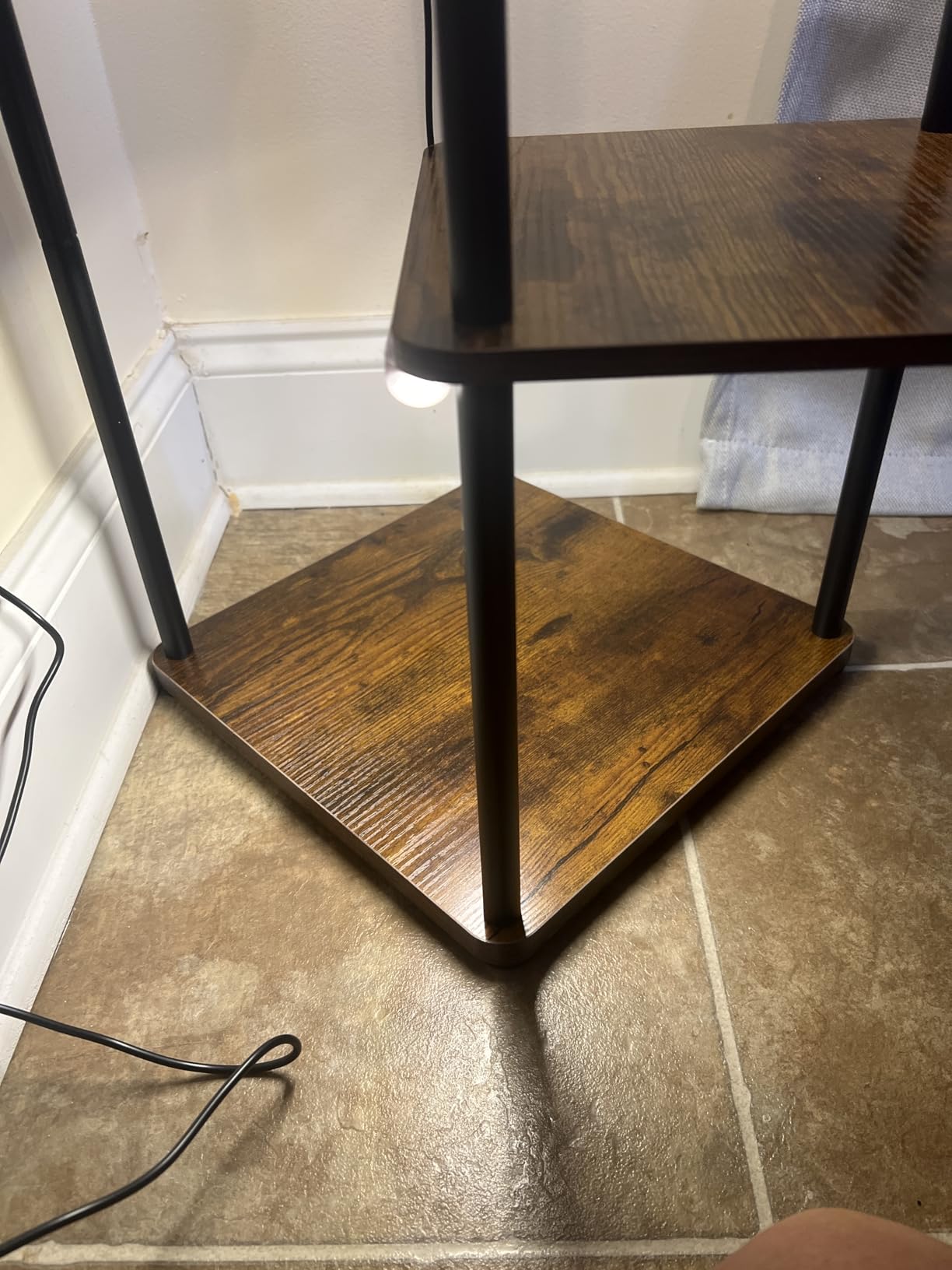 Bamworld Plant Stand Indoor Corner Plant Shelf for Multiple Plants | Tall Flower Stand 5 Tier Plant Table for Living Room Bedroom Balcony Brown customer photo 2