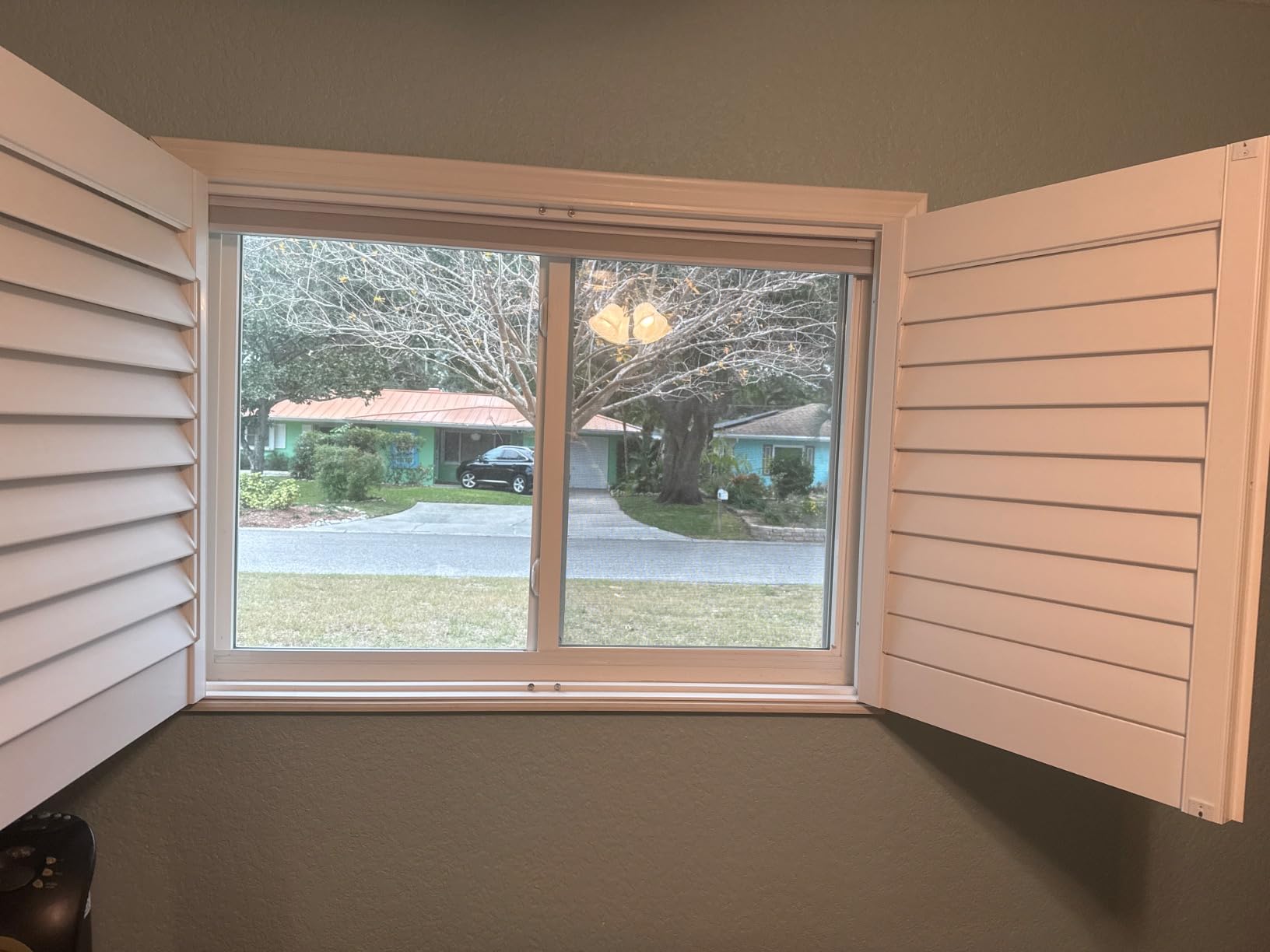 Boolegon No Drill No Tools Cellular Shades TDBU,White,Custom Size customer photo 1