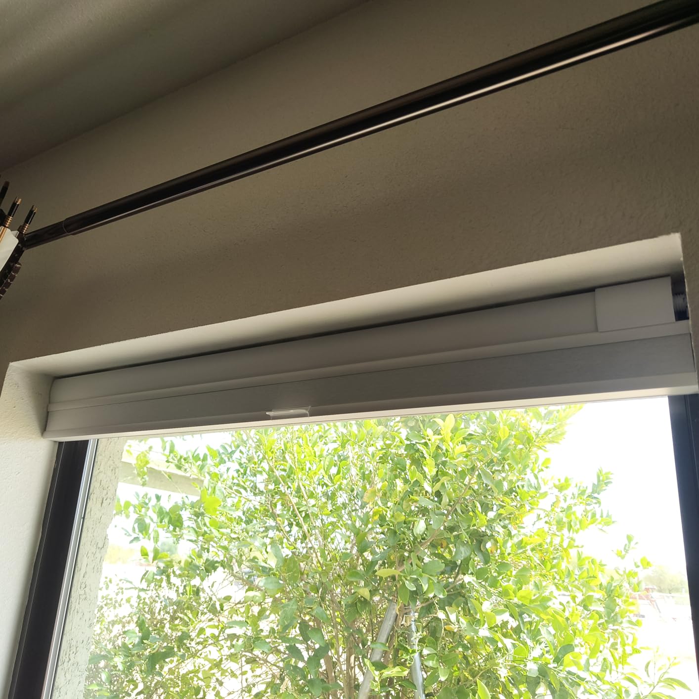 Boolegon No Drill No Tools Cellular Shades TDBU,White,34