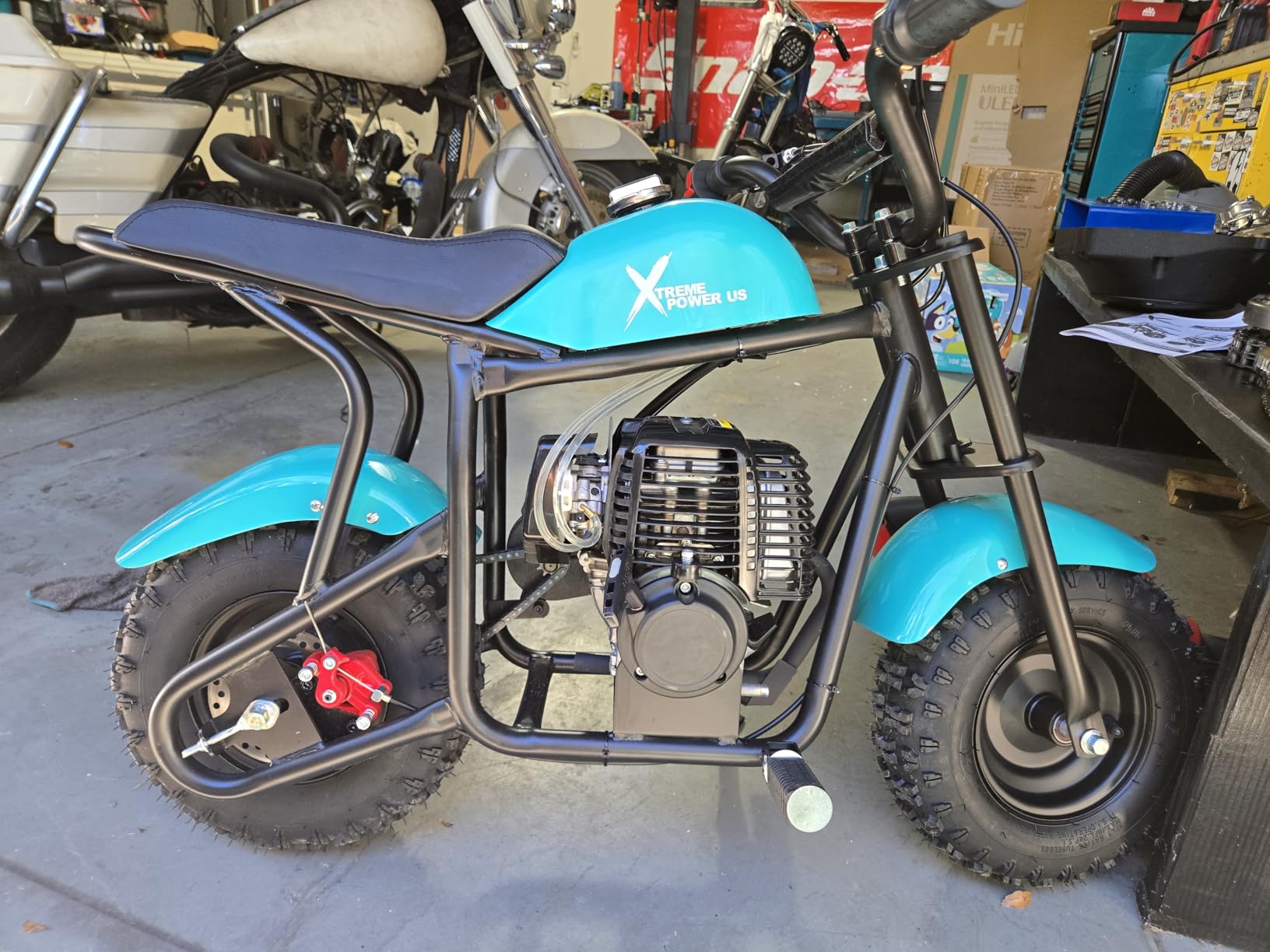 XtremepowerUS Mini Dirt Bike Stroke Gas-Powered Pocket Off-Road Motorcycle Kids Ride-on Dirt Bike customer photo 1