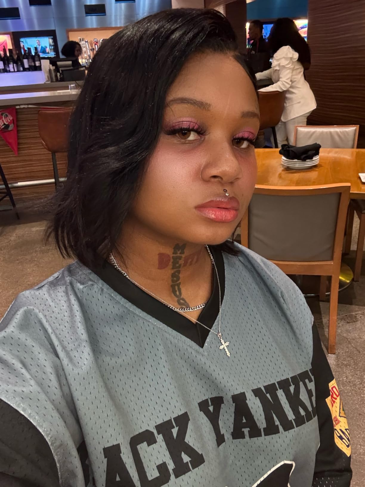 Bob Wig Human Hair 13x4 HD Lace Frontal Short Straight Lace Front Bob Wigs for Black Women Human Hair Pre Plucked Glueless Side Part 180% Density Black Color 14 Inch customer photo 1