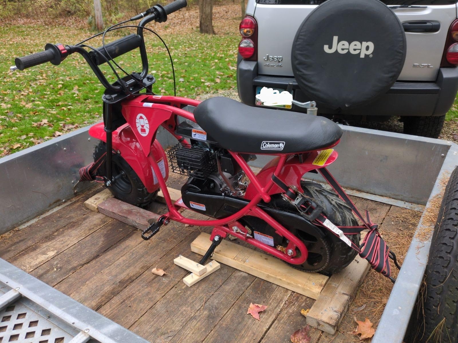 Coleman Powersports B100 105cc Gas Powered Minibike for Kids and Adults, 1-Cylinder, 4-Stroke, 22 Mph, 150 lbs Maximum Load, Ideal for Off-Road and Trail Riding customer photo 2