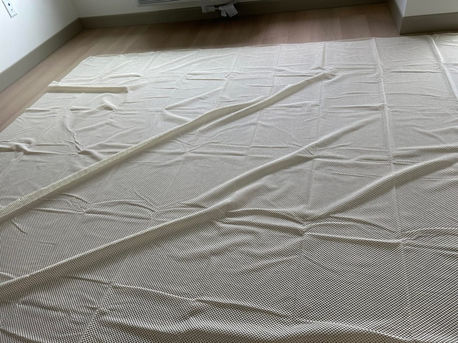 Veken Runner Rug Pad Gripper for Hardwood Floors, Non Slip 2x6 Ft Rug Pads for Area Rugs, Thick Rug Grippers for Tile Floors, Under Carpet Anti Skid Mat, Keep Your Rugs Safe and in Place customer photo 1
