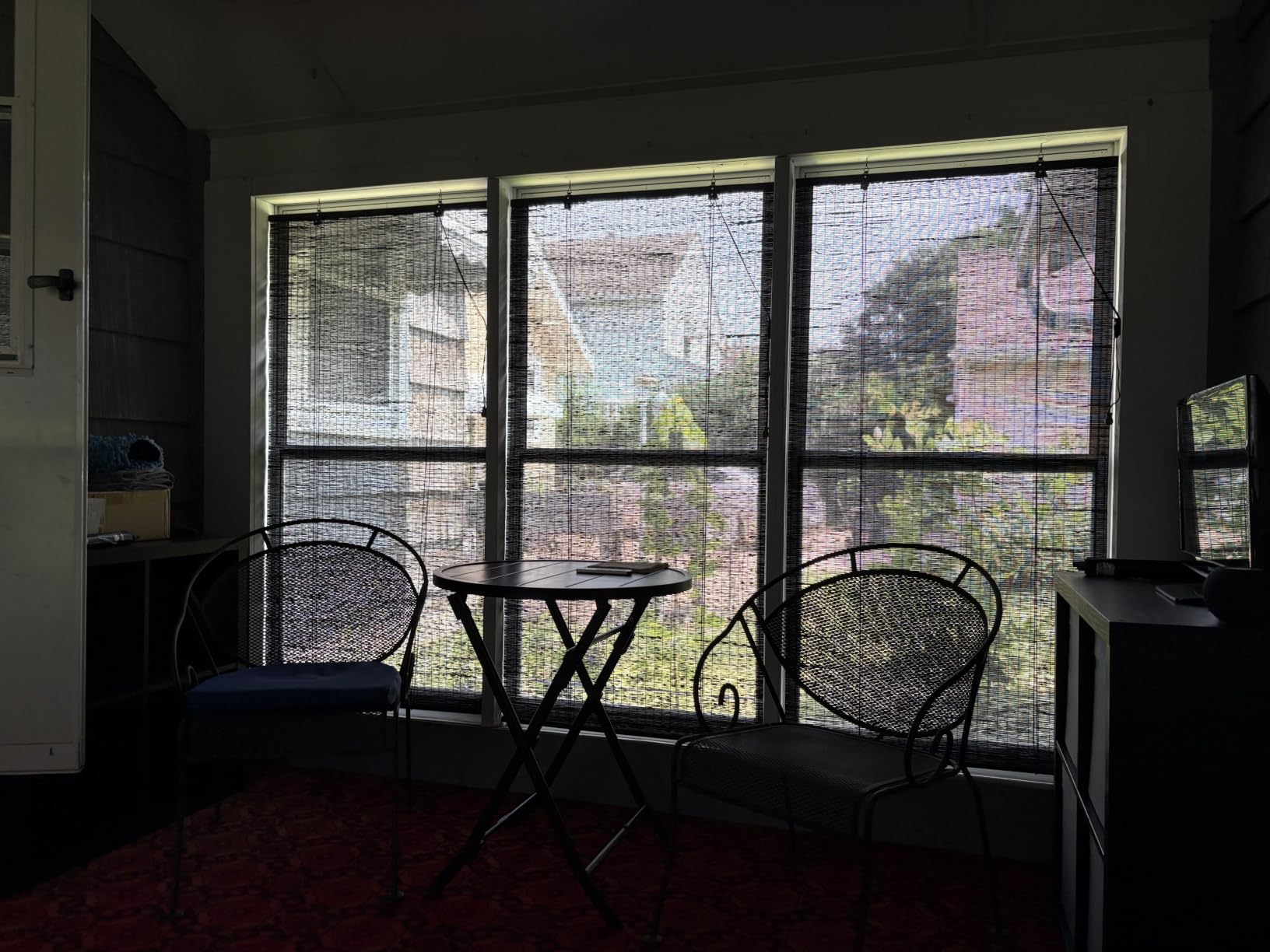 HIAPES Bamboo Blinds for Interior Windows, Custom Bamboo Shades customer photo 2