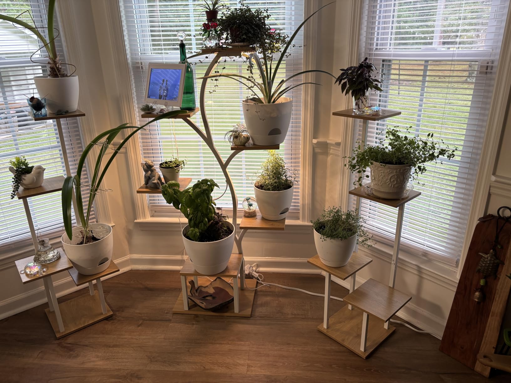 LATIBELL Plant Stand with Grow Light Indoor Plant Shelf, 2 Pack 6 Tier customer photo 2