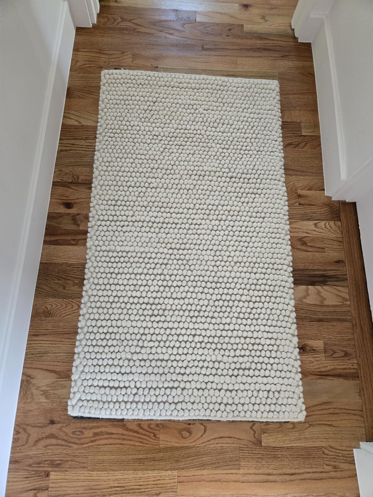 BAGAIL Felt and Natural Rubber Backing Rug Pads 1/4” Thick, 8 x 10 Ft Non Slip Carpet Gripper Keep Rugs in Place, Under Area Rug Protective Cushioned Pads, Carpet Runners, Hardwood Floors Protection customer photo 2
