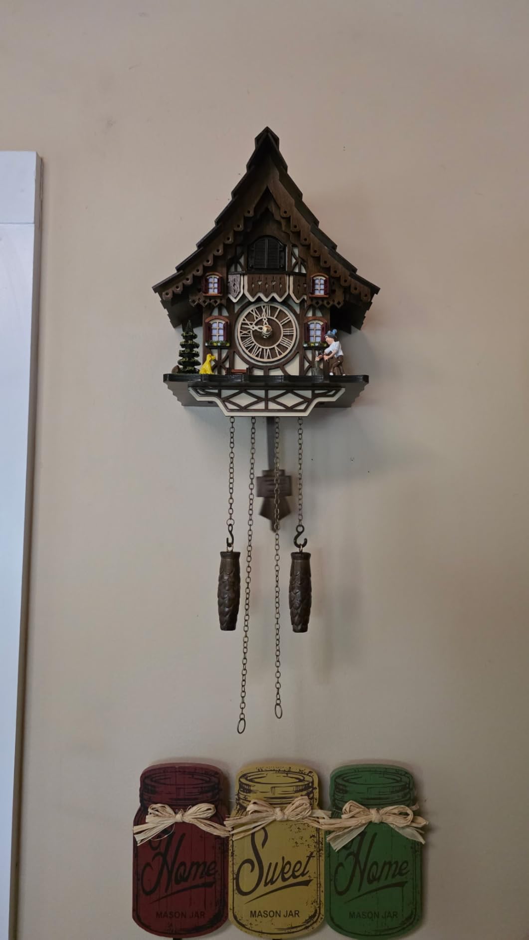 Cuckoo Clock | Black Forest Style Wall Decor | Gift Box customer photo 1