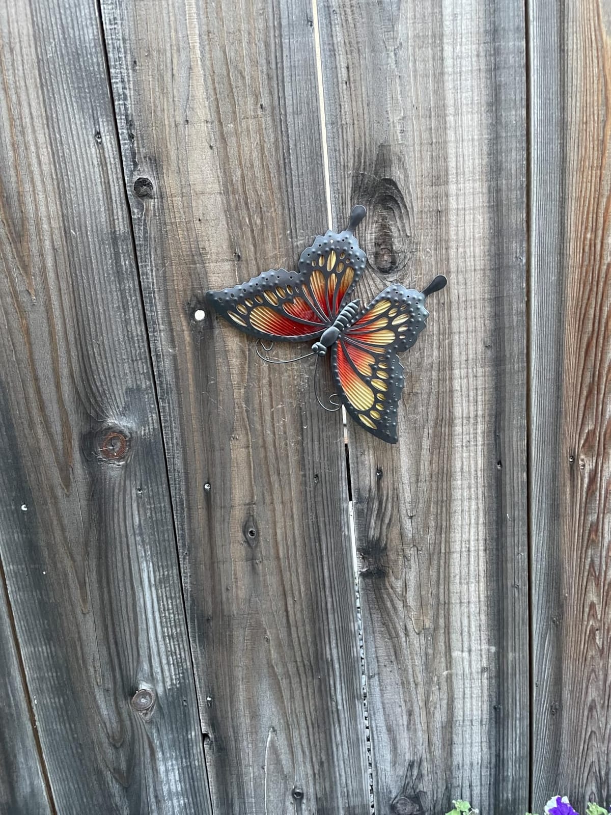 LIFFY Metal Butterfly Wall Decor,2Pack 12
