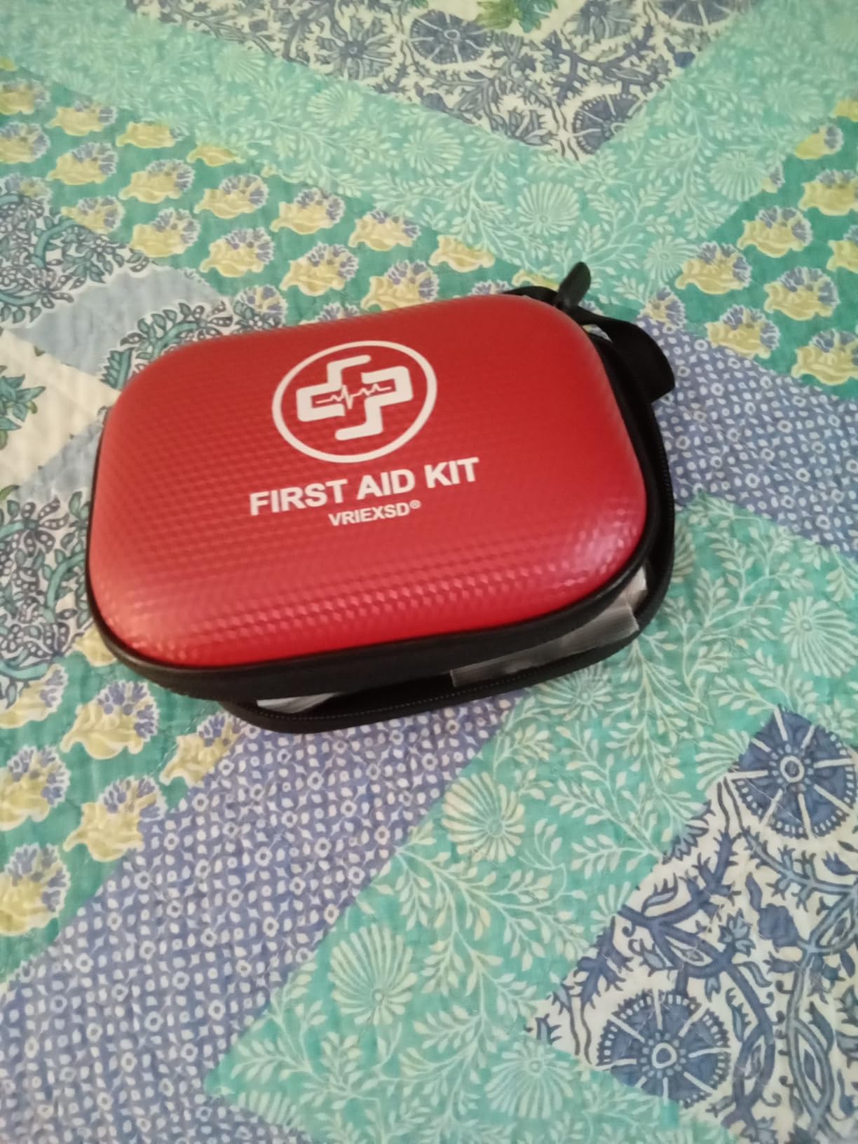 Mini First Aid Kit - 150 Piece Small Waterproof Hard Shell Medical Kit | Compact First Aid Kit with Comprehensive Supplies for Home, Car, Travel, Camping, Truck, Hiking, Sports, Office, Outdoor(Red) customer photo 2