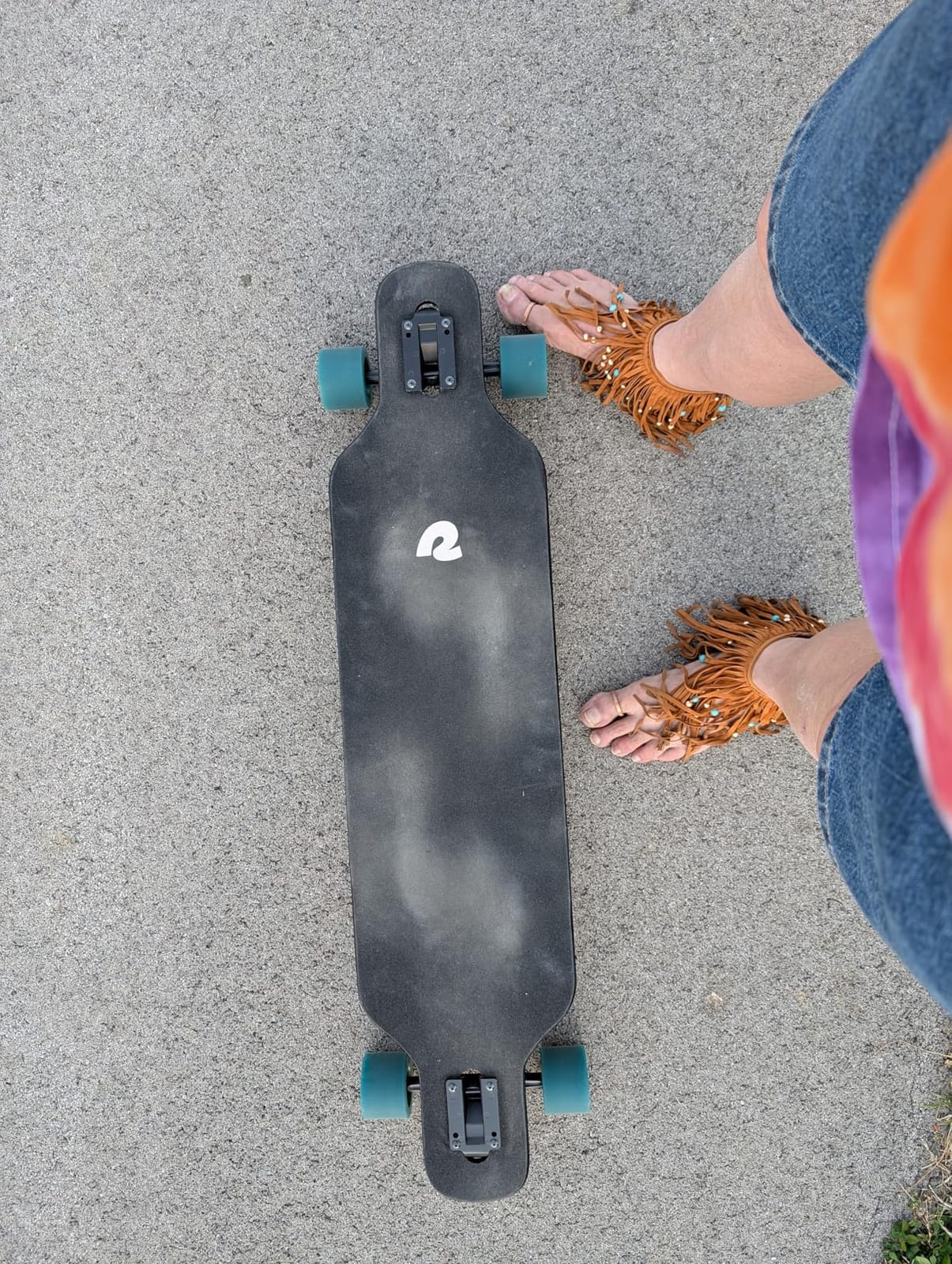 Retrospec Rift Drop-Through Longboard Skateboard Complete Canadian Maple Wood Cruiser w/Drop-Through Trucks for Commuting, Cruising, Carving & Downhill Riding customer photo 2
