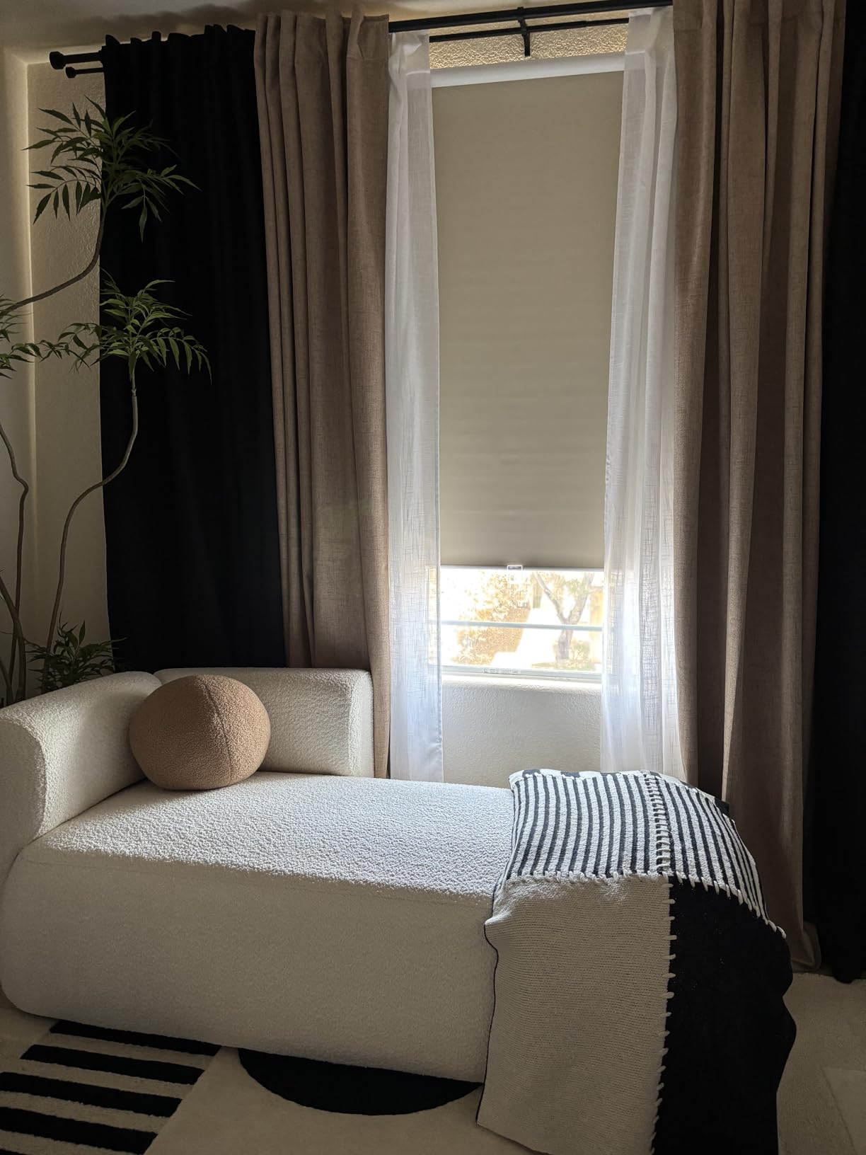 ChrisDowa Blackout Roller Shades Pull Down, Cordless Window Blinds for Home | 22