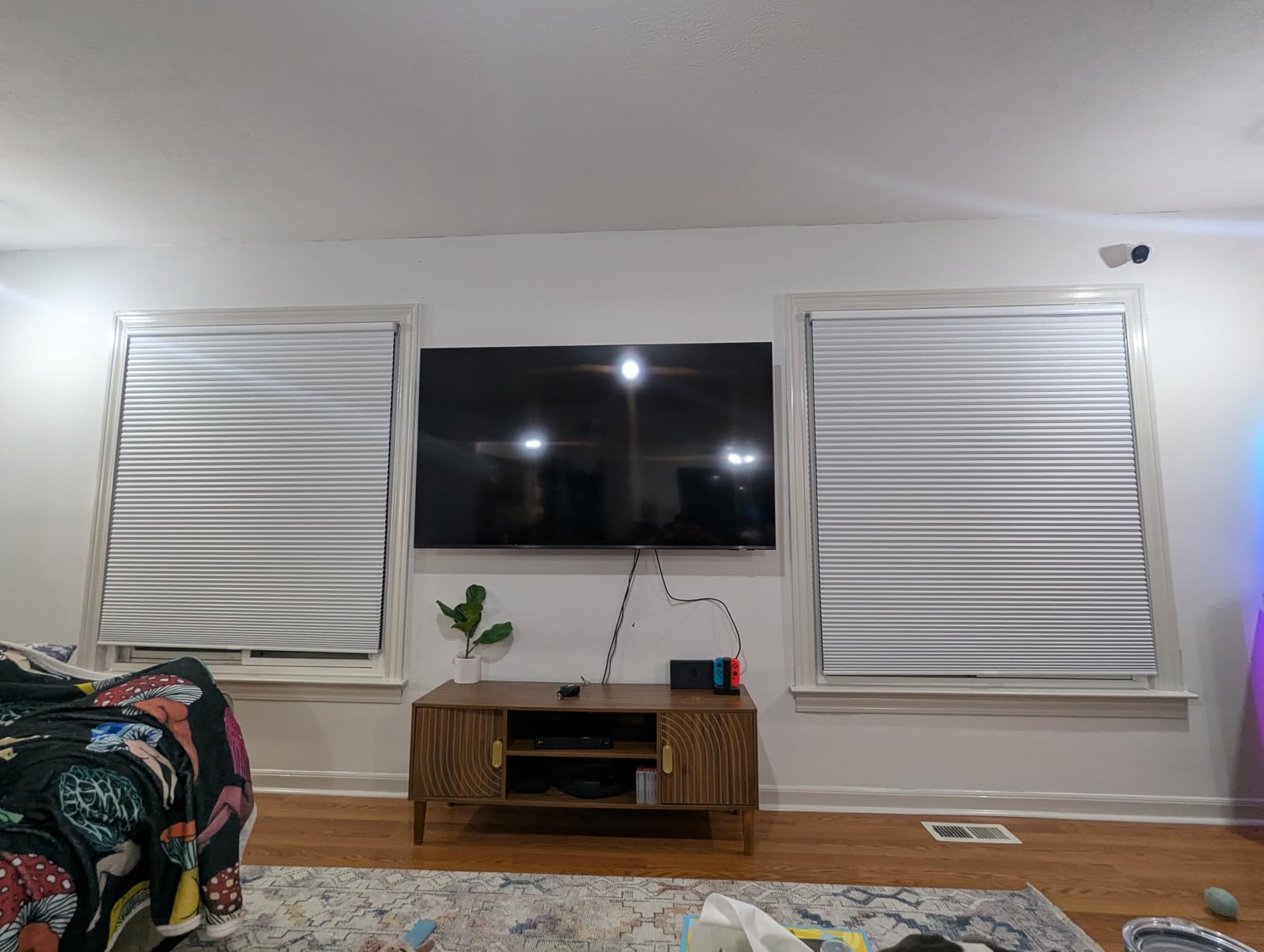 Joydeco No Drill Cordless Blackout Cellular Shades, 35